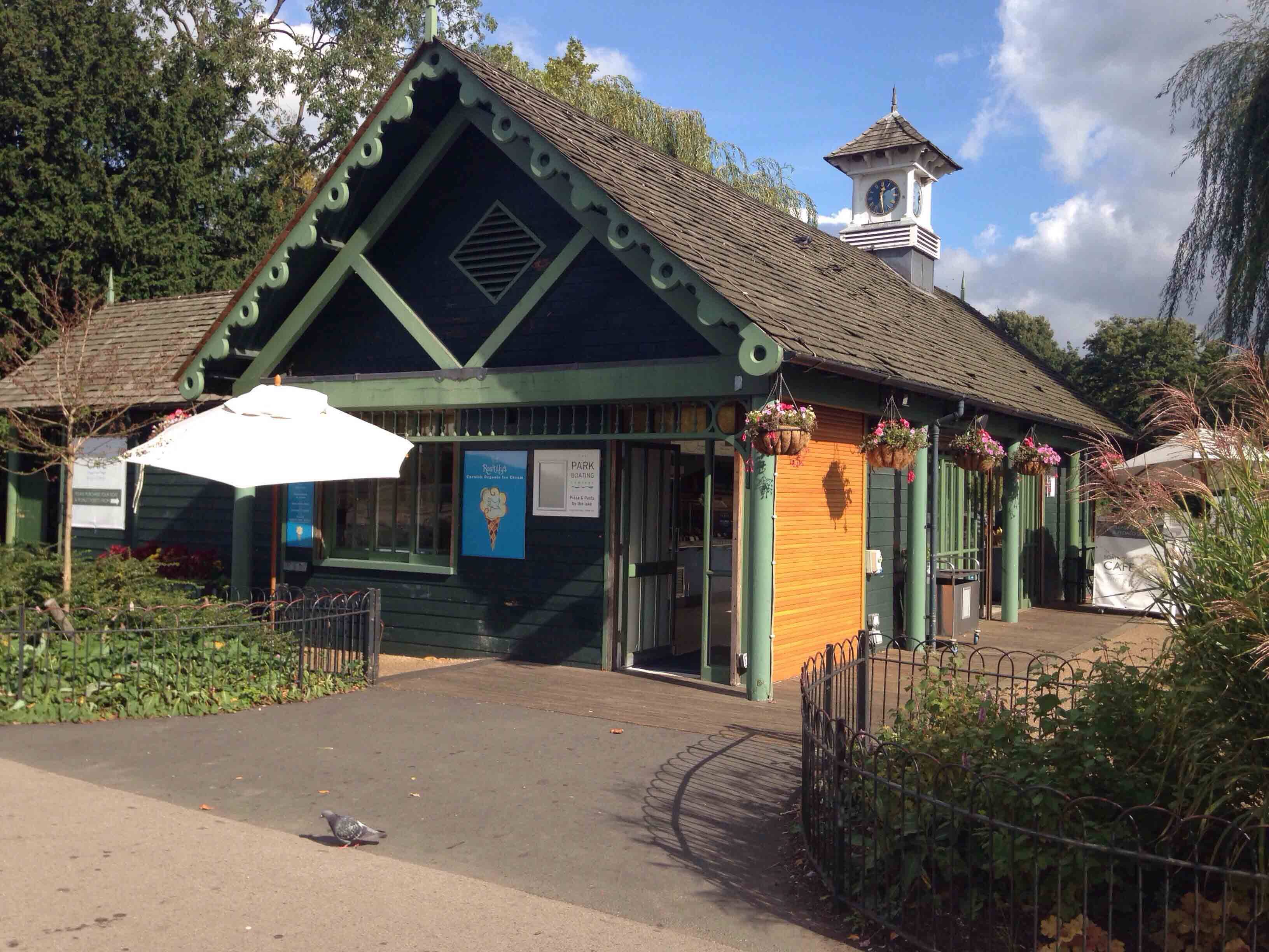 The Boathouse Cafe, Regent's Park, London