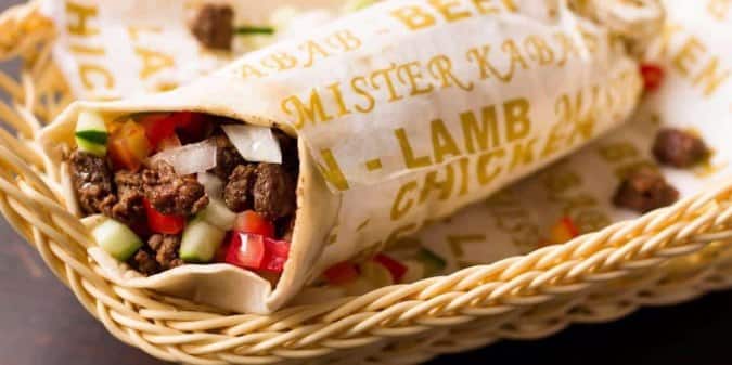 Image result for mister kabab shawarma sandwich