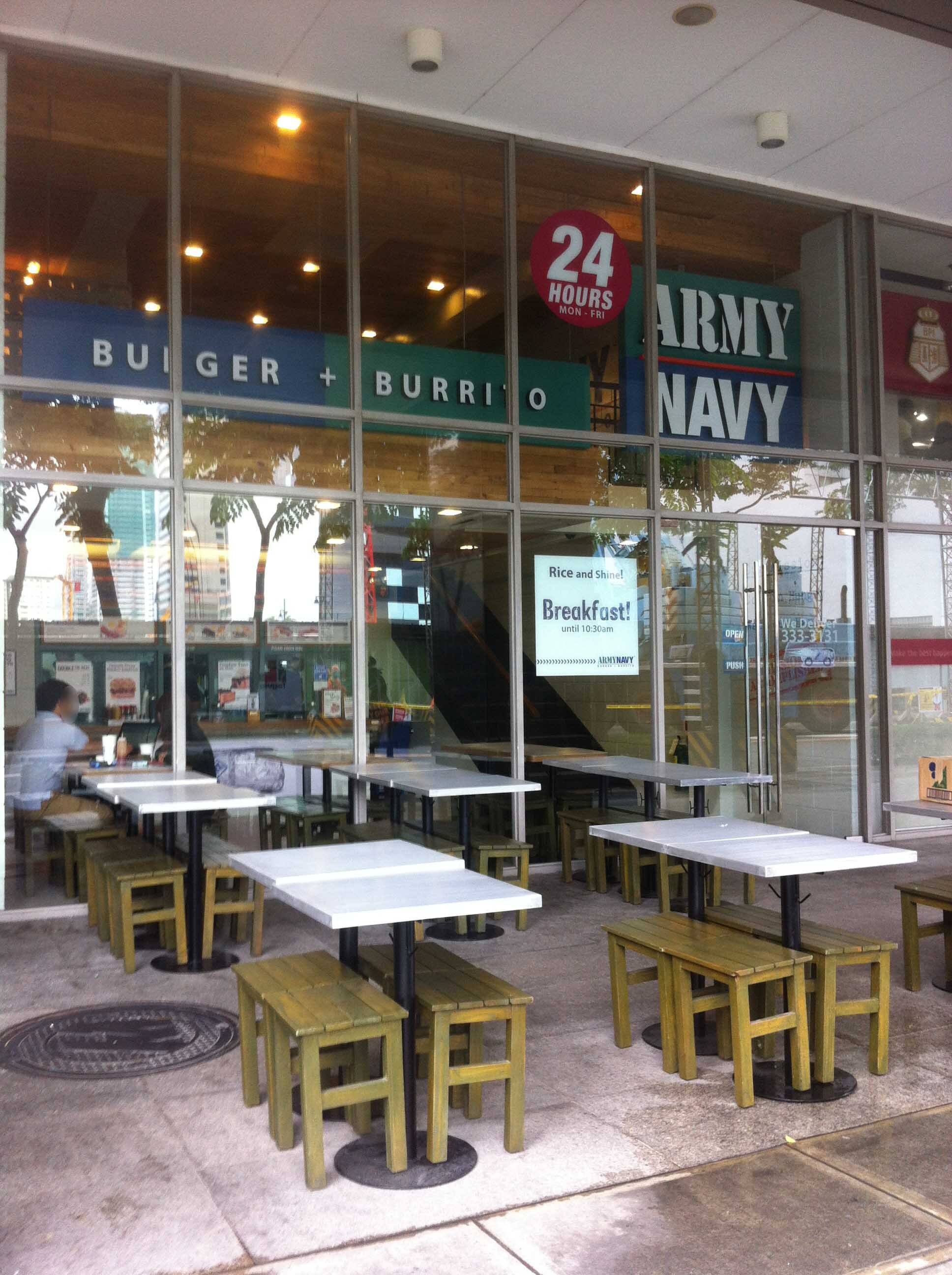 Army Navy Bonifacio Global City Taguig City Zomato Philippines