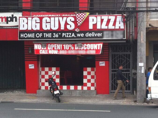 Big Guys Pizza Address, Big Guys Pizza Makati City Location Zomato