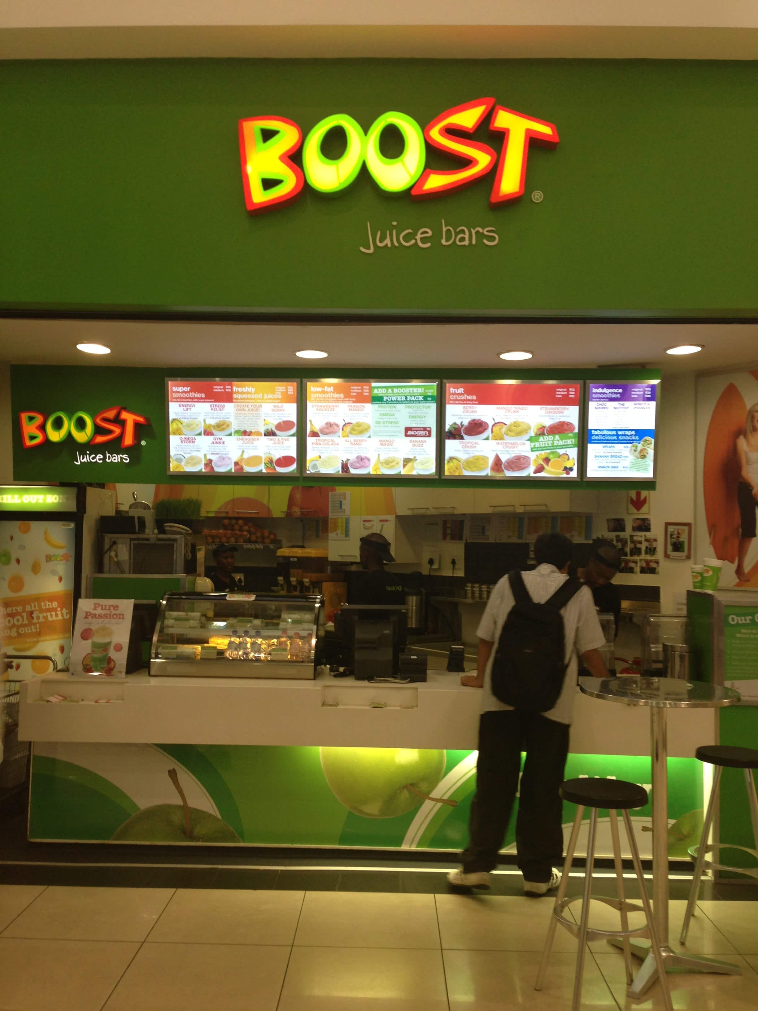 Boost Juice Bar, Clearwater Mall, Strubens Valley, Roodepoort Zomato