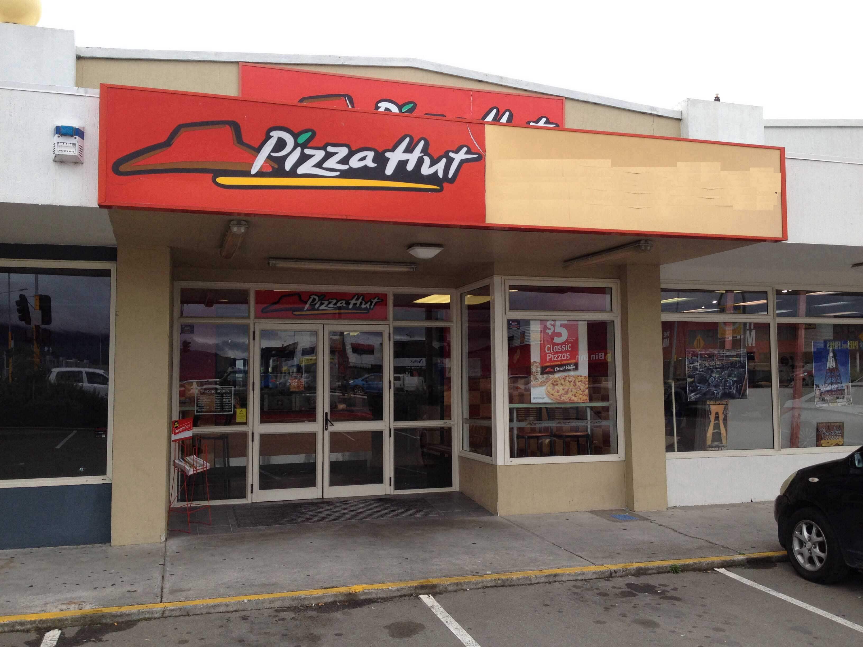 Menu of Pizza Hut, Paraparaumu, Wellington