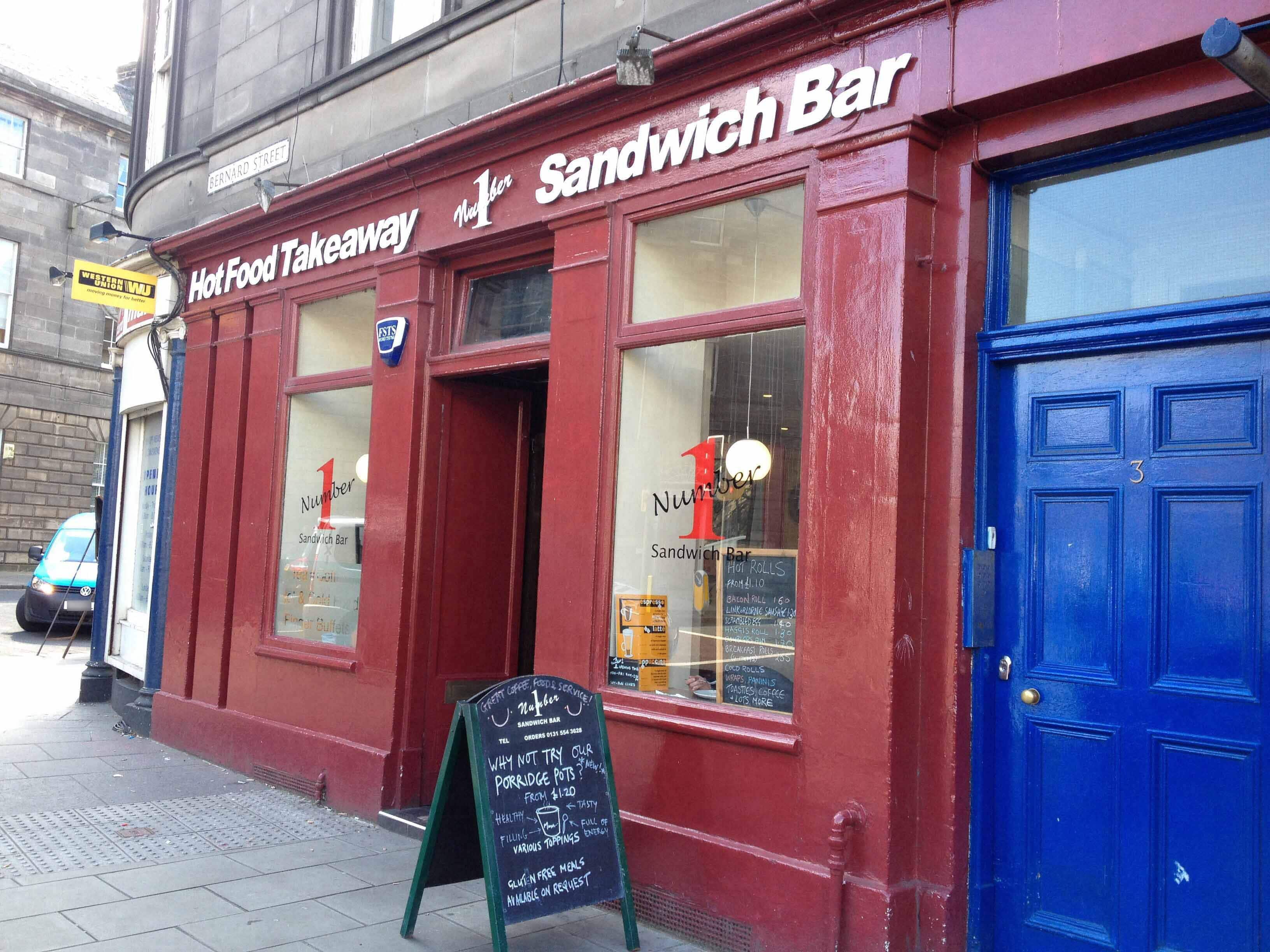 Number 1 Sandwich Bar, Bernard Street, Leith, Edinburgh Zomato