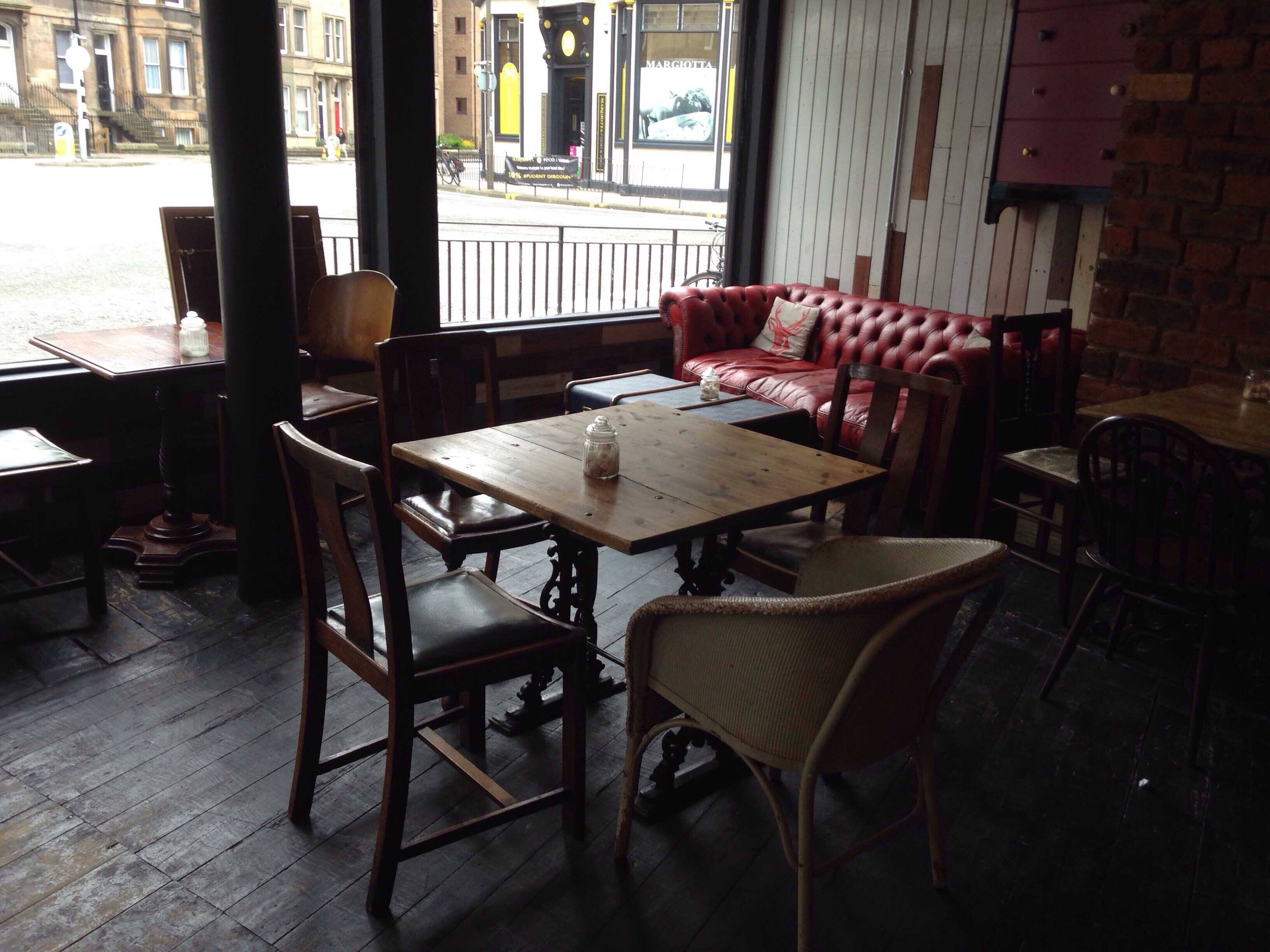 Menu of Odds & Ends, Fountainbridge, Edinburgh