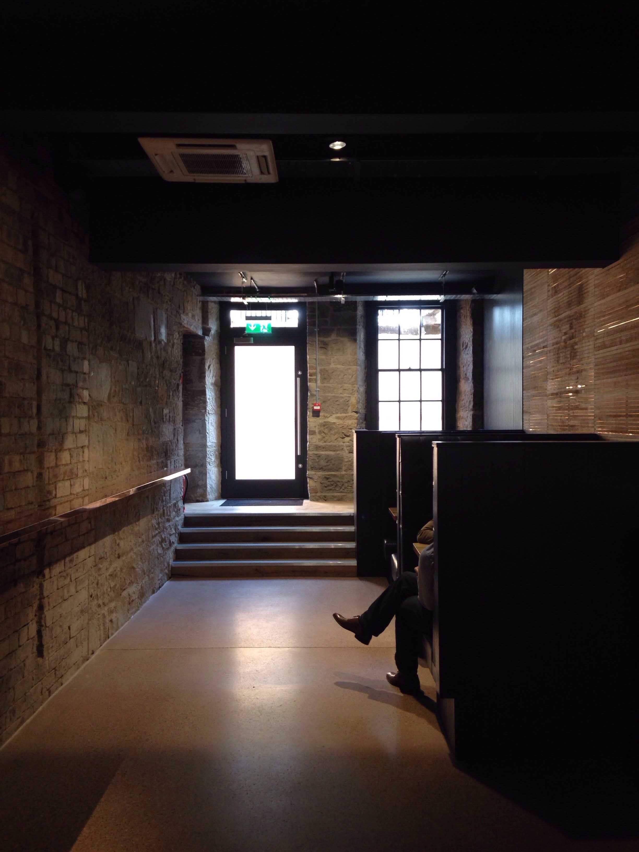 Menu of Harry's Bar, West End, Edinburgh