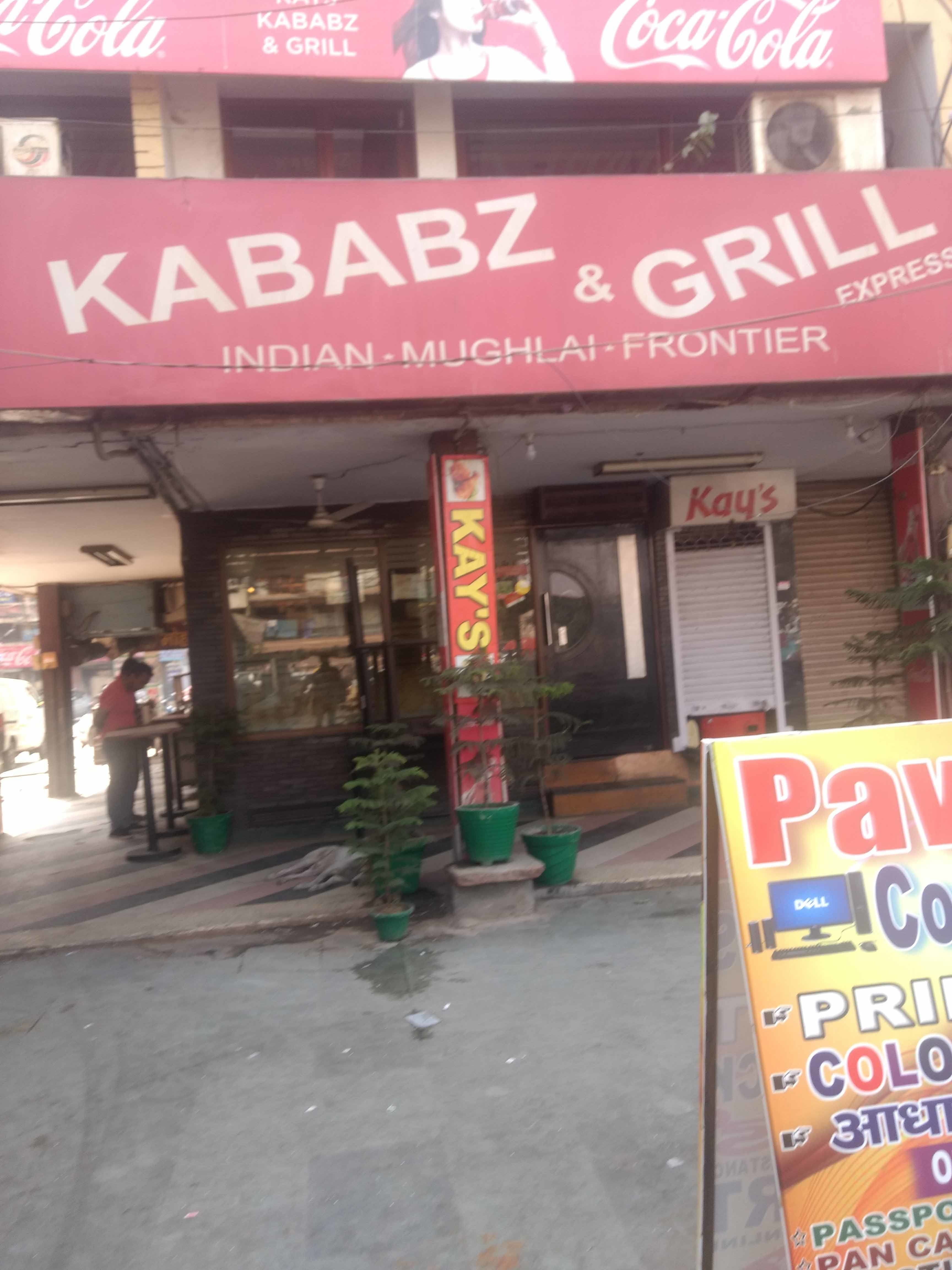 Menu of Kababz & Grill Express by Kay's Barbecue, Ashok Vihar Phase 1