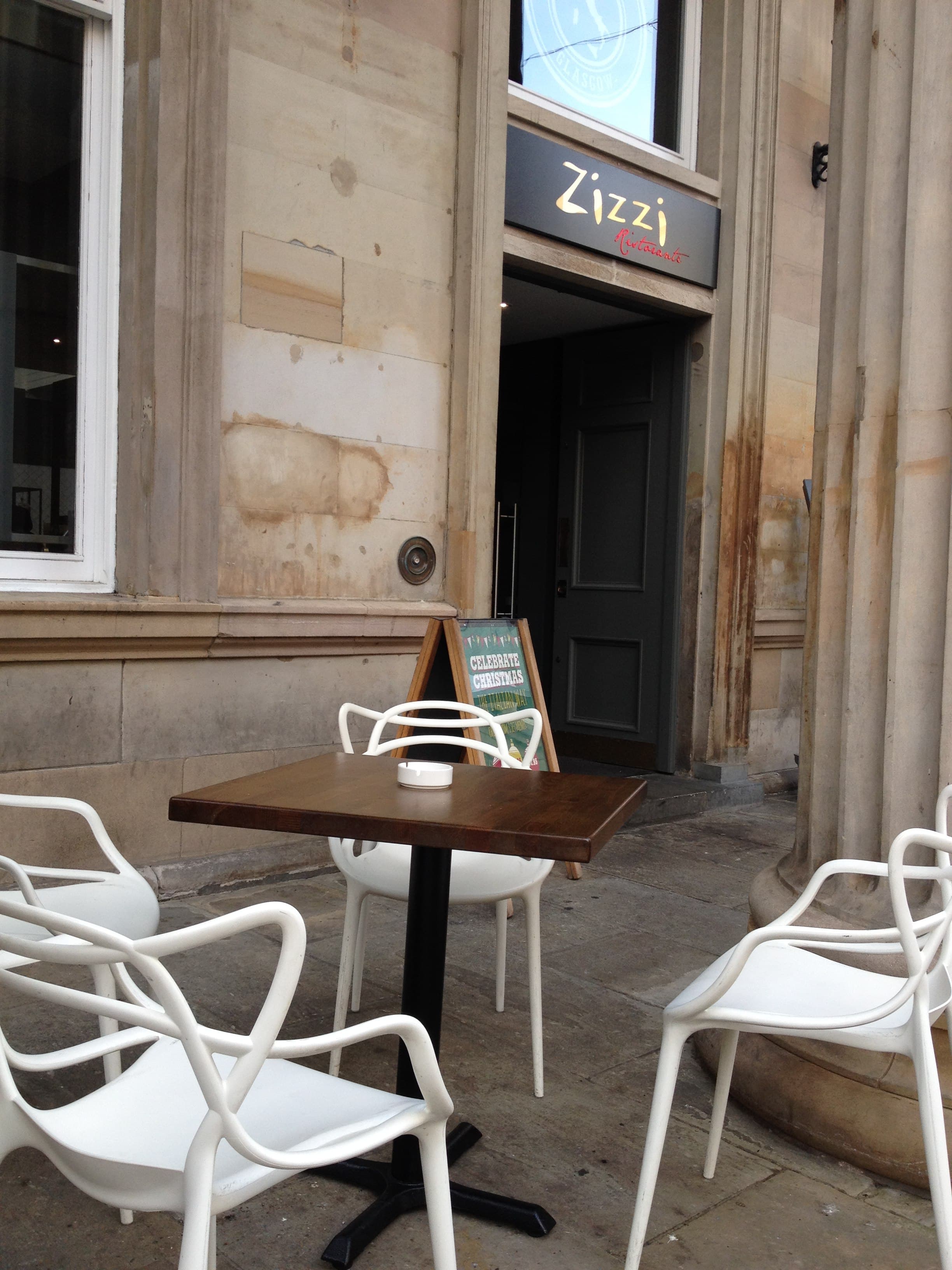 Menu of Zizzi, City Centre, Glasgow