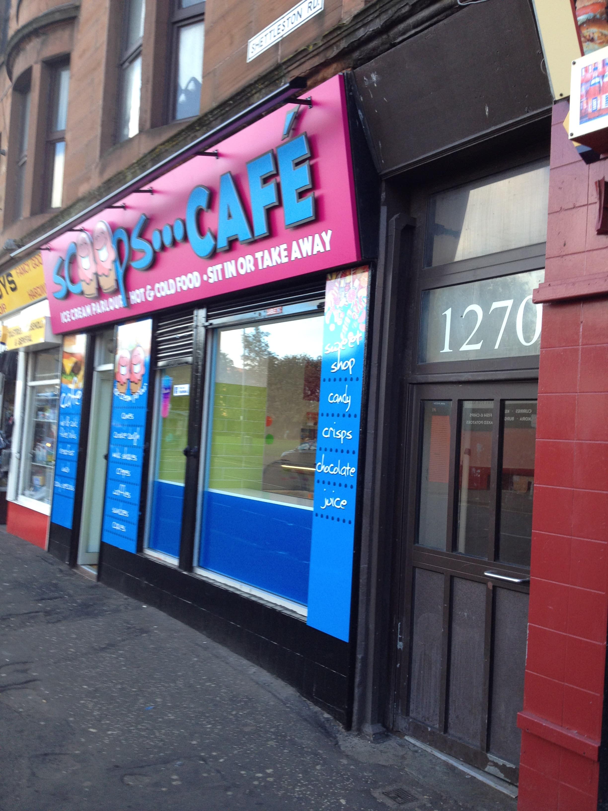 Scoops Cafe, Baillieston, Glasgow Zomato