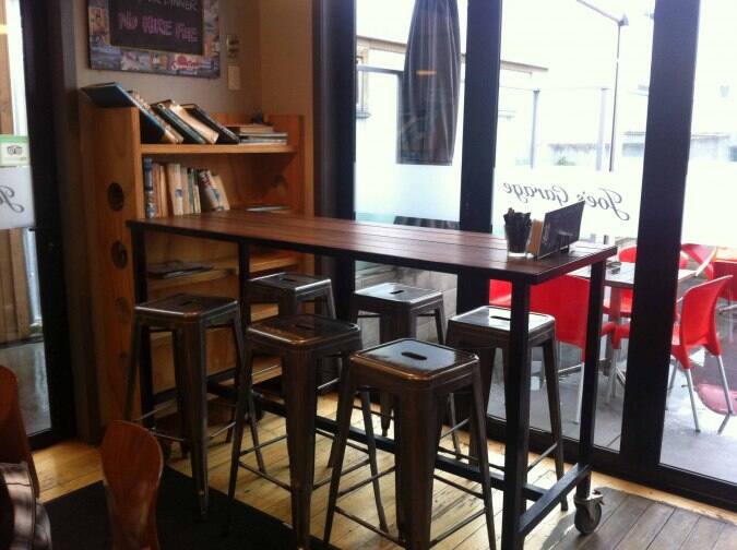 Joe's Garage Menu, Menu for Joe's Garage, Sumner, Christchurch