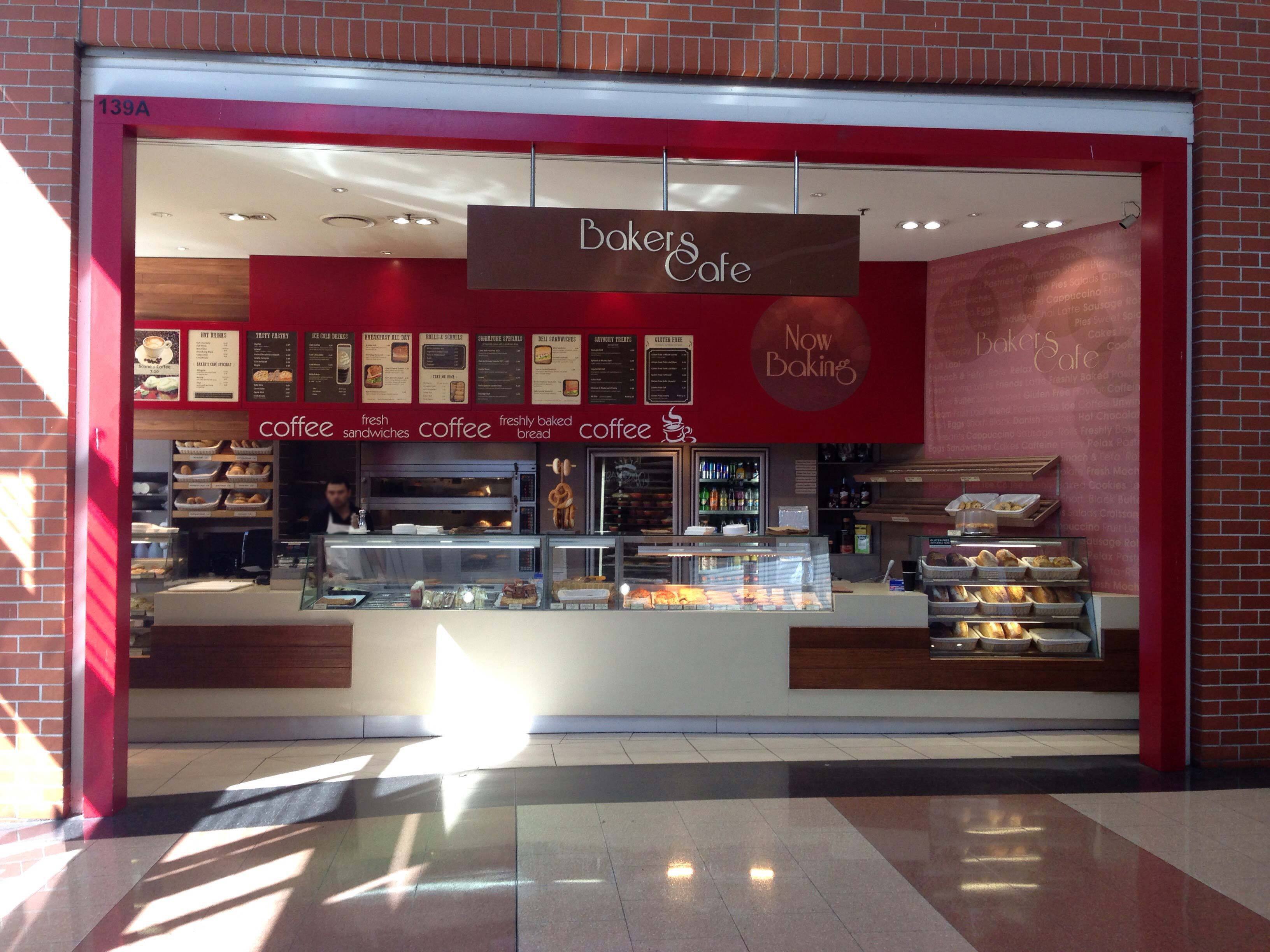 Menu of Bakers Cafe, Penrith, Sydney