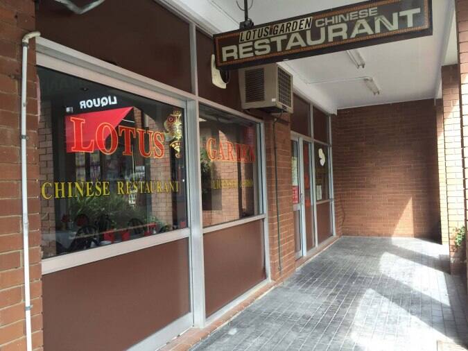 Lotus Garden Chinese menu, Menu restauracji Lotus Garden Chinese