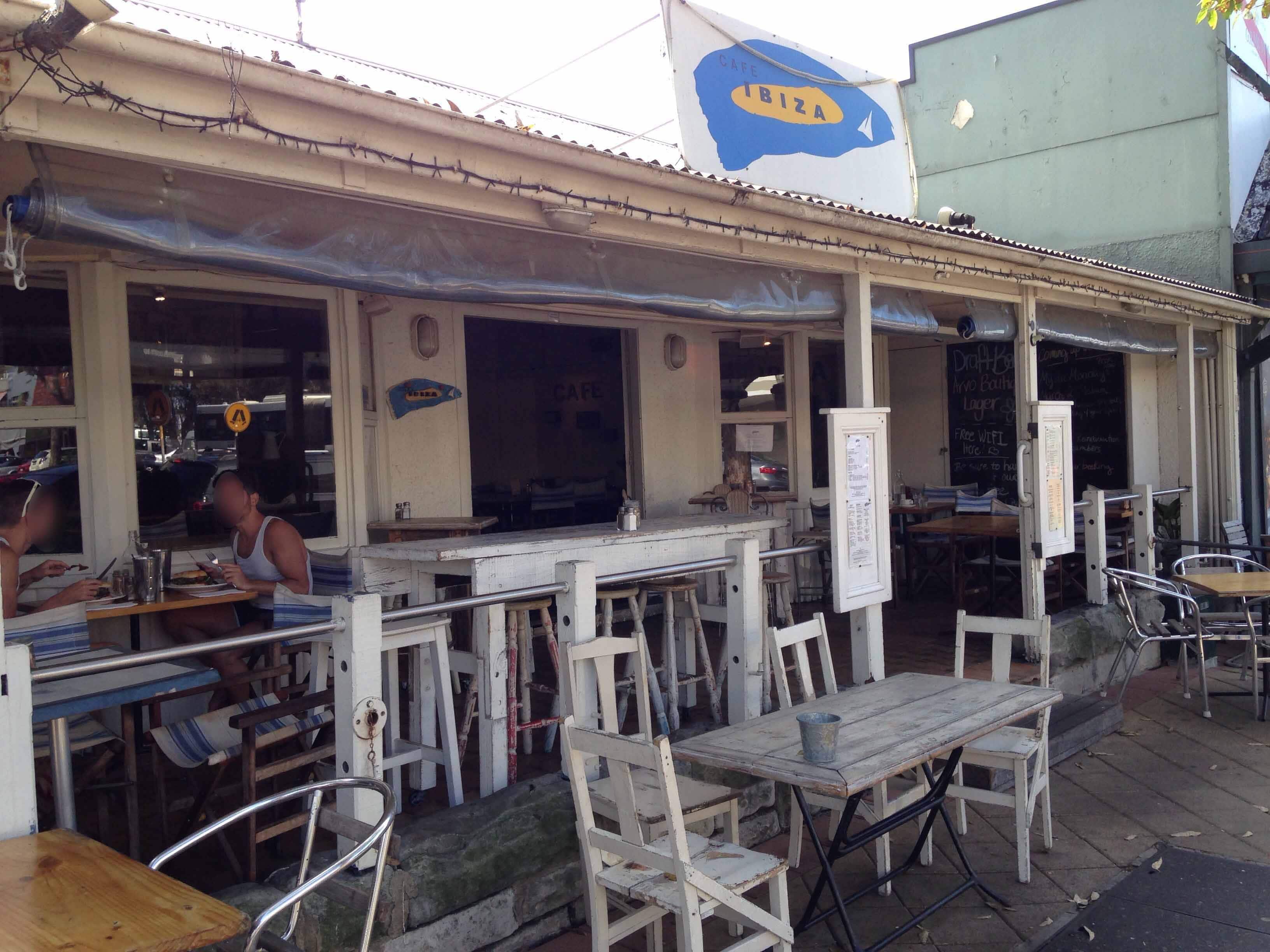 Menu of Cafe Avalon, Sydney