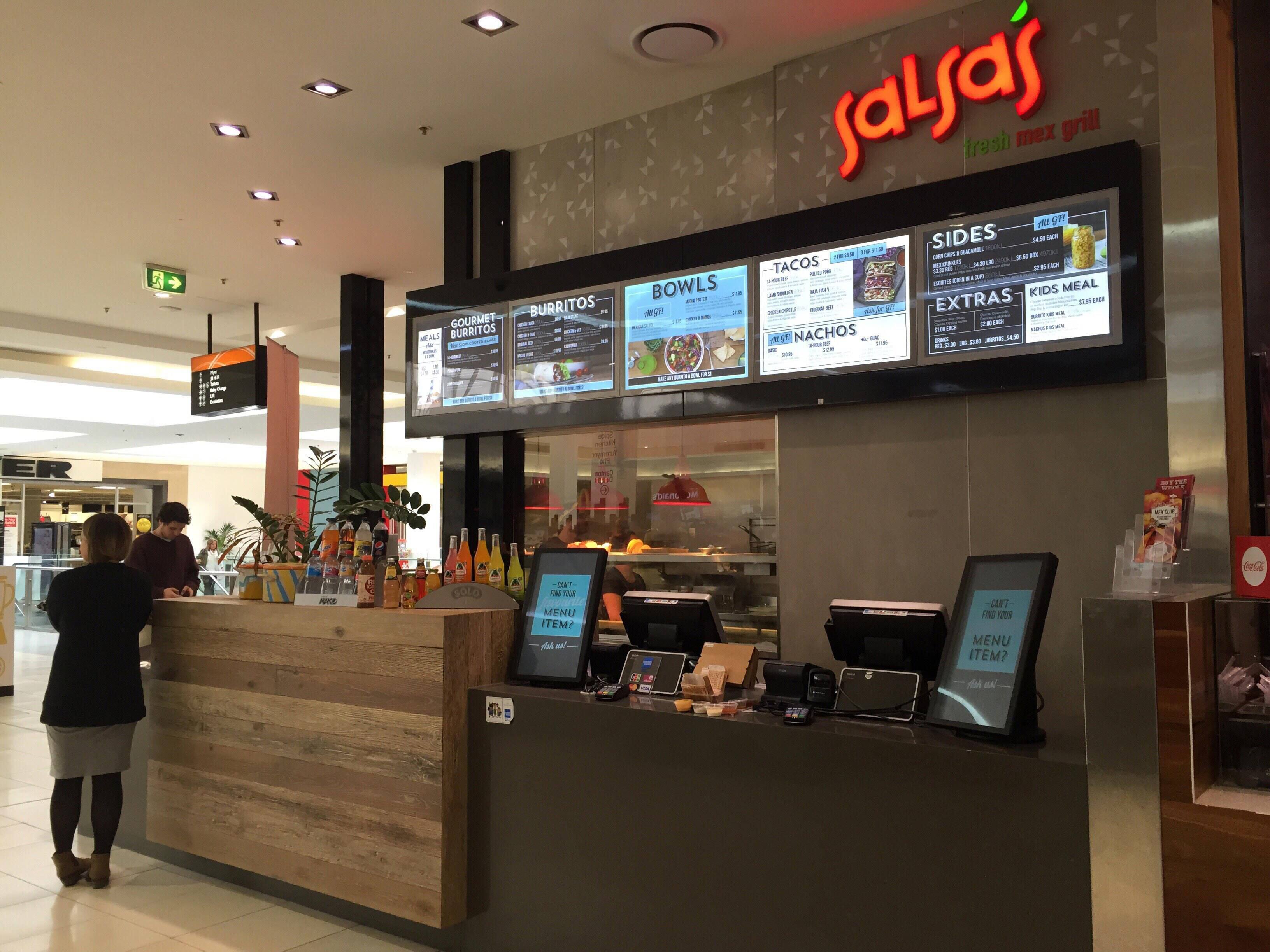 Salsas Fresh Mex Grill Menu, Menu for Salsas Fresh Mex Grill, Frankston