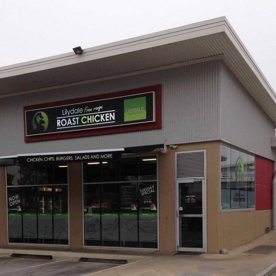 Lilydale Free Range Roast Chicken Menu