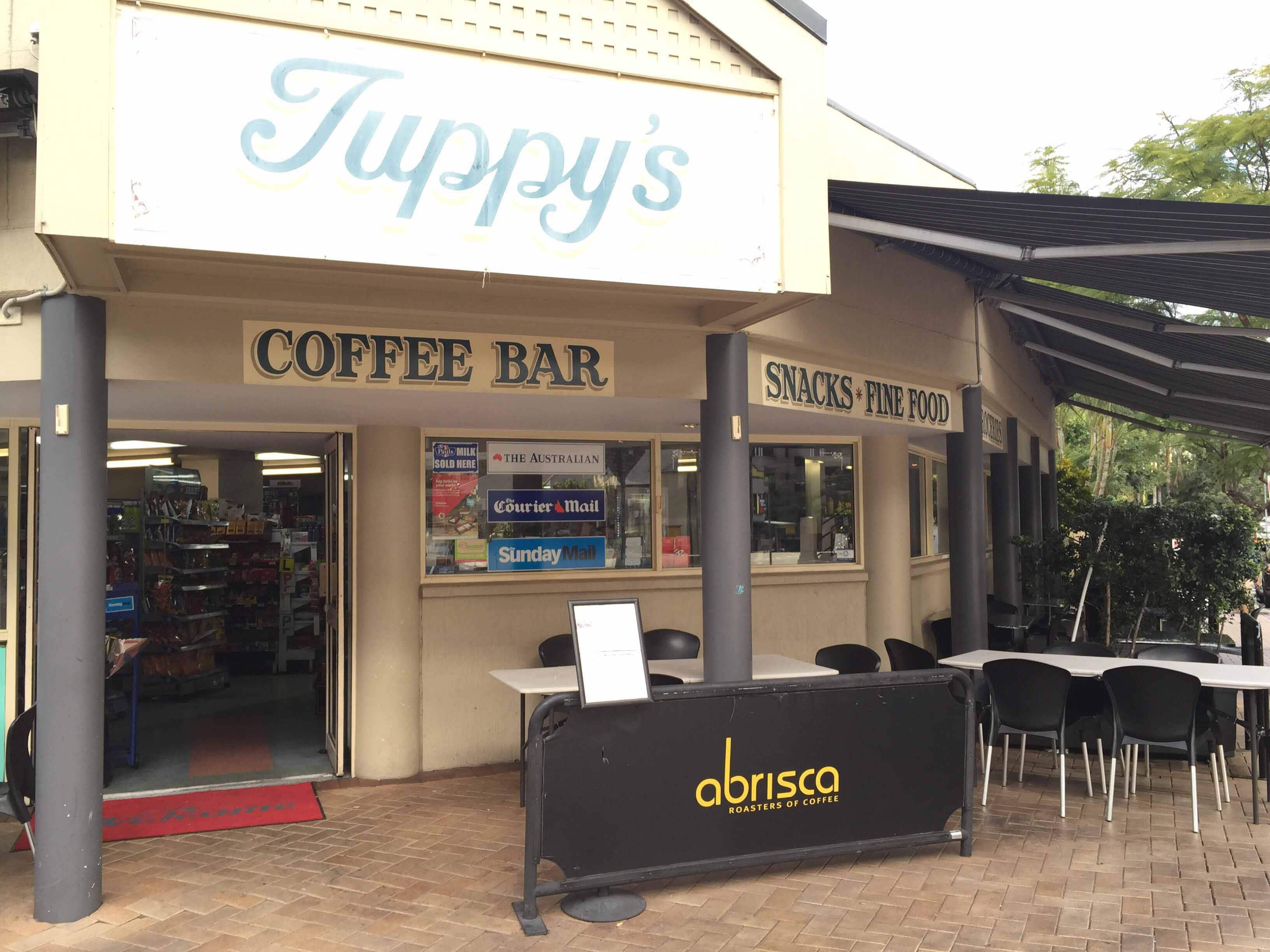 Tuppy's Menu, Menu for Tuppy's, Kangaroo Point, Brisbane