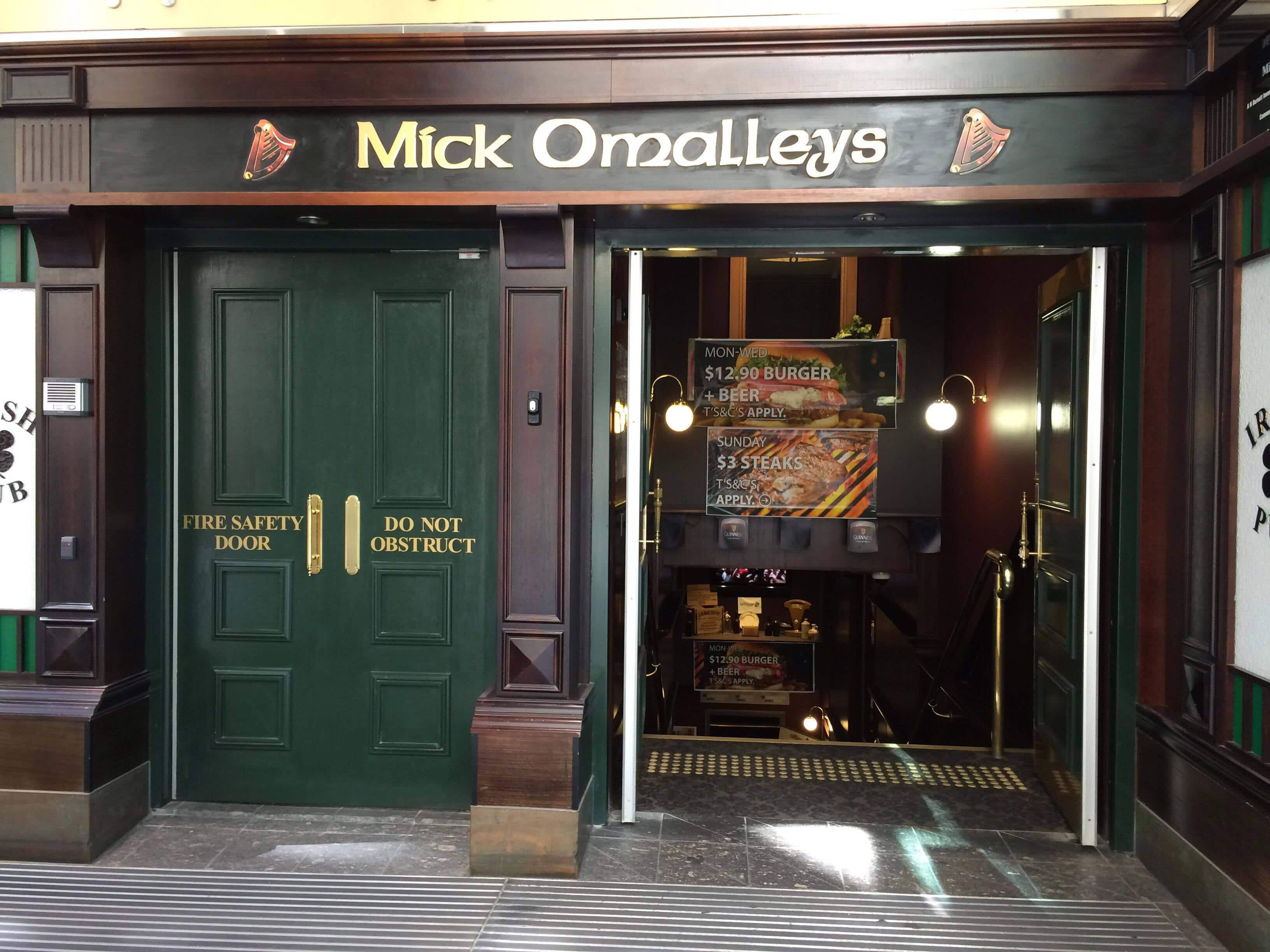 menu-of-mick-o-malley-s-irish-pub-brisbane-cbd-brisbane