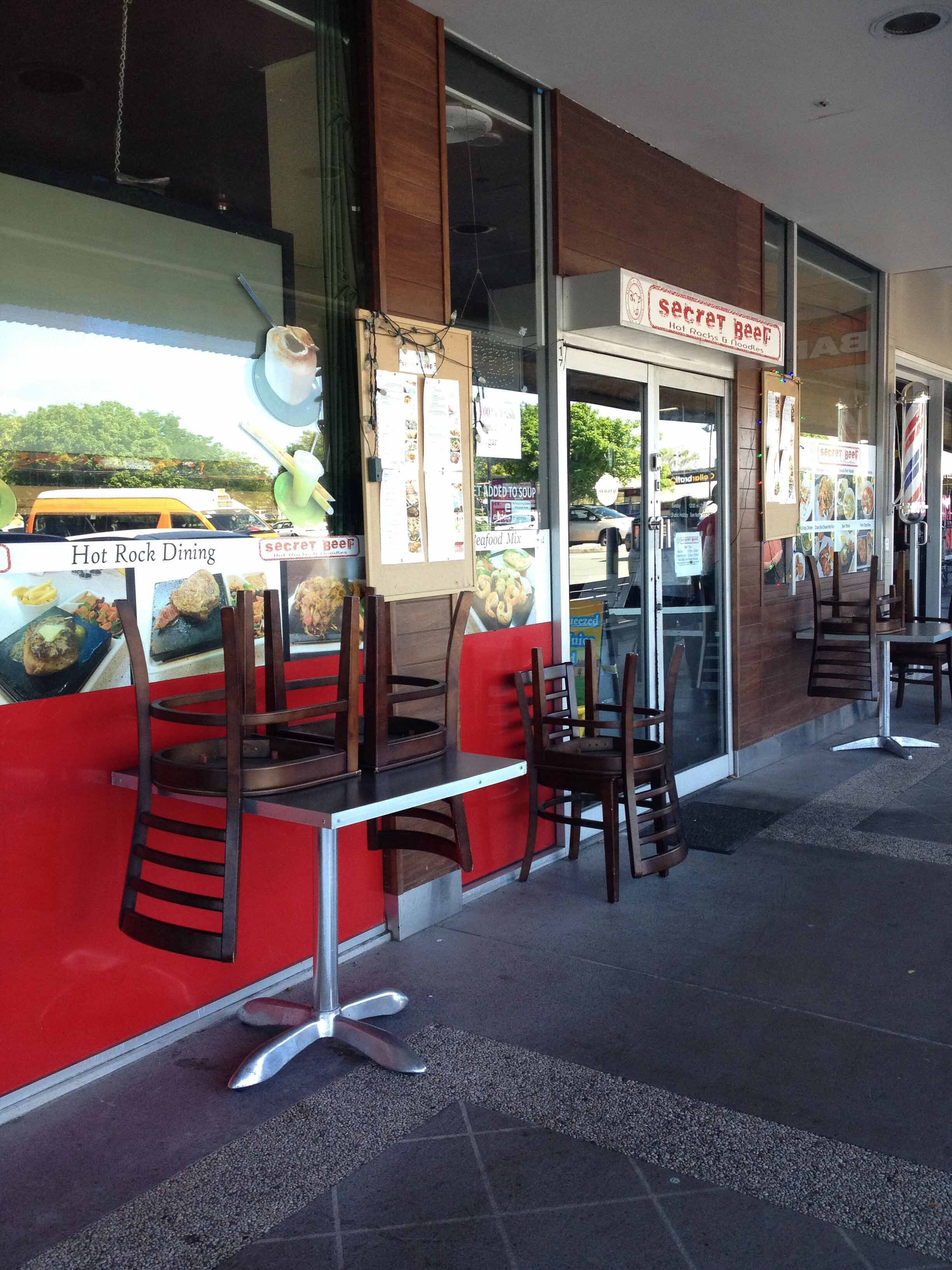 Menu of Secret Beef, Sunnybank Hills, Brisbane