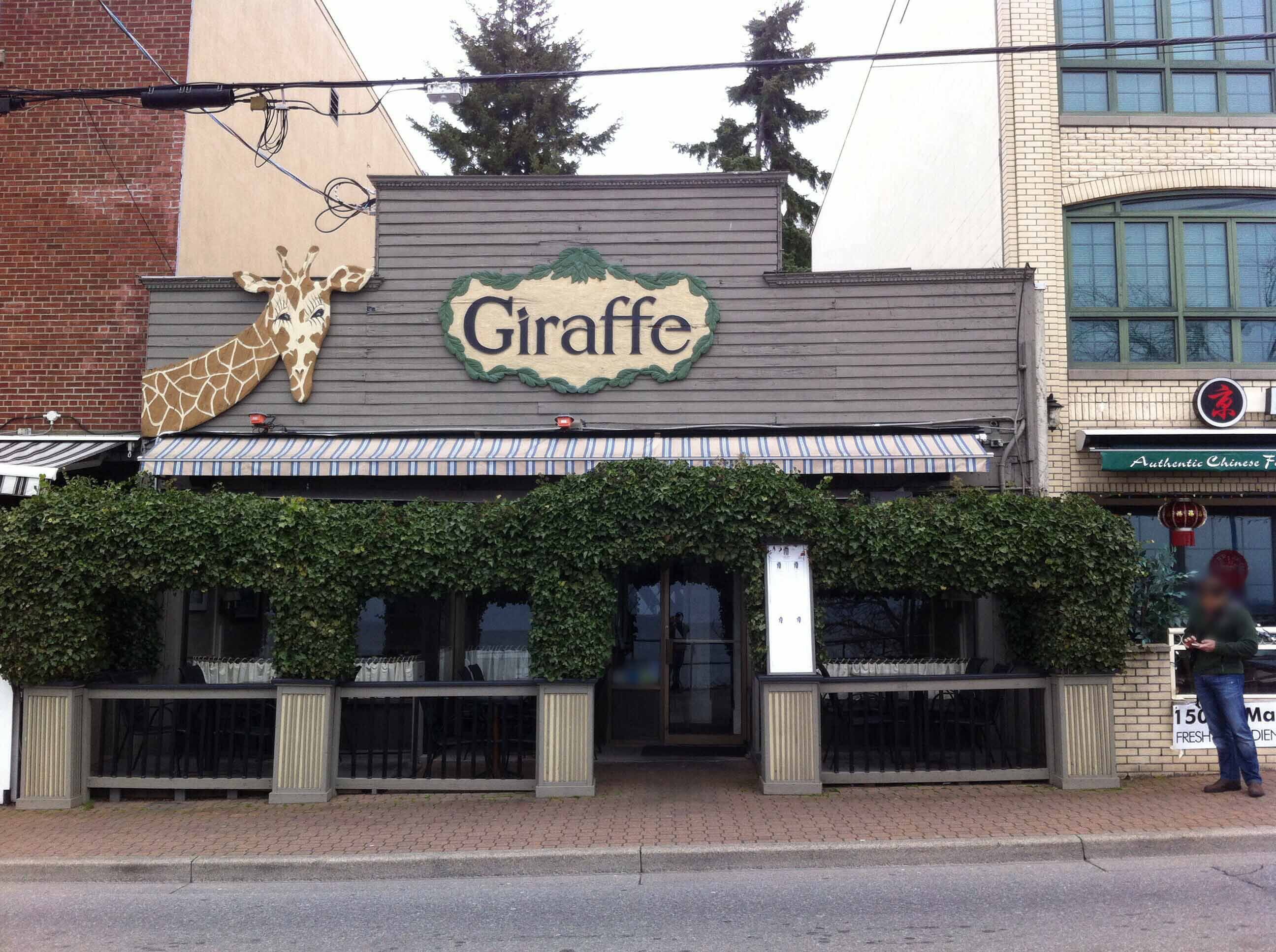 Giraffe Restaurant Menu, Menu for Giraffe Restaurant, White Rock, Metro