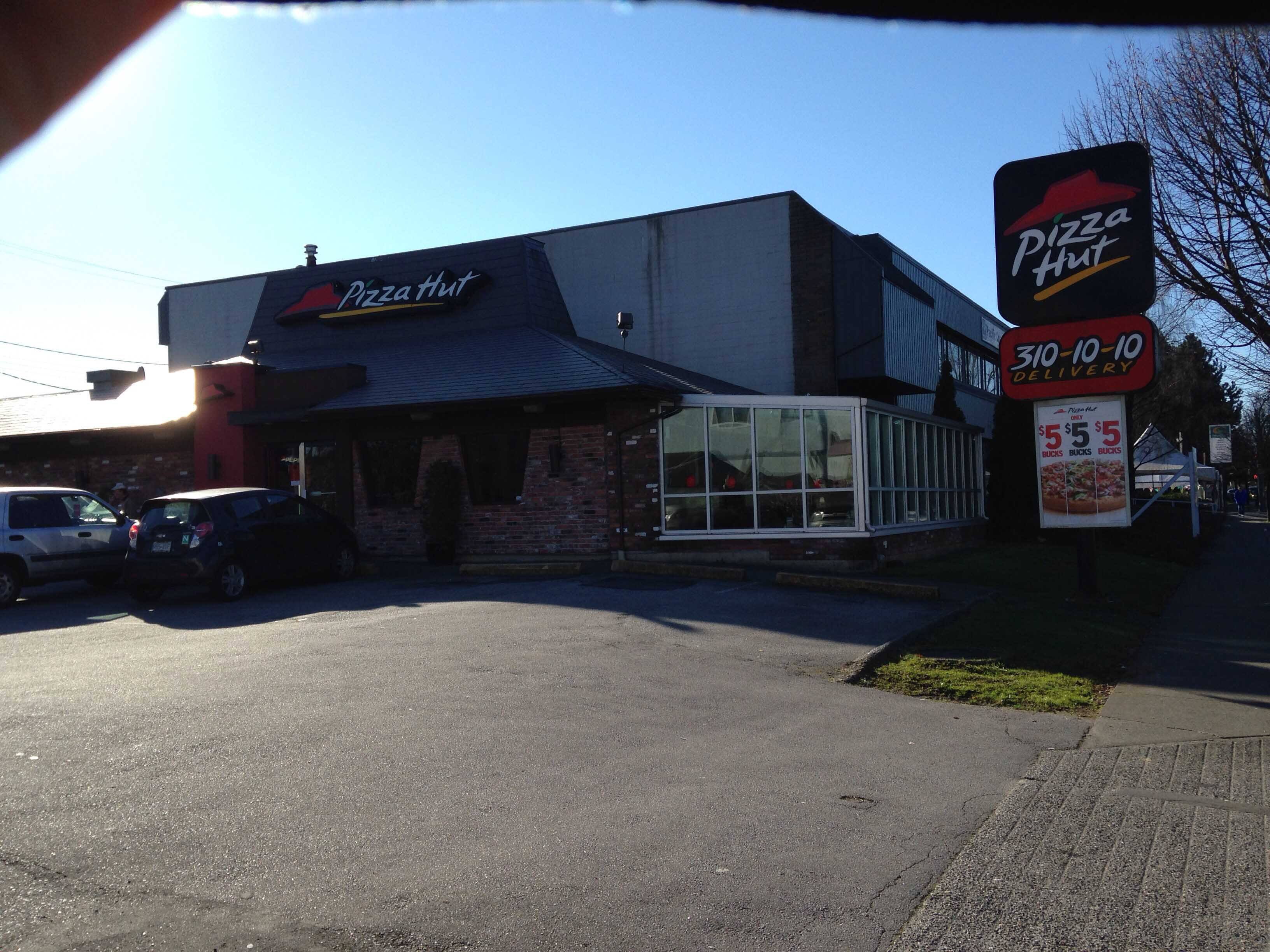 Pizza Hut Menu, Menu for Pizza Hut, RenfrewCollingwood, Vancouver