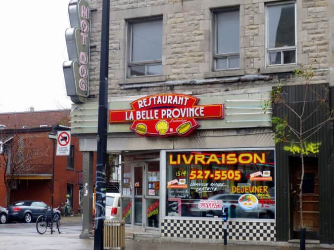 Restaurant la Belle Province, Montréal, Montreal Urbanspoon/Zomato