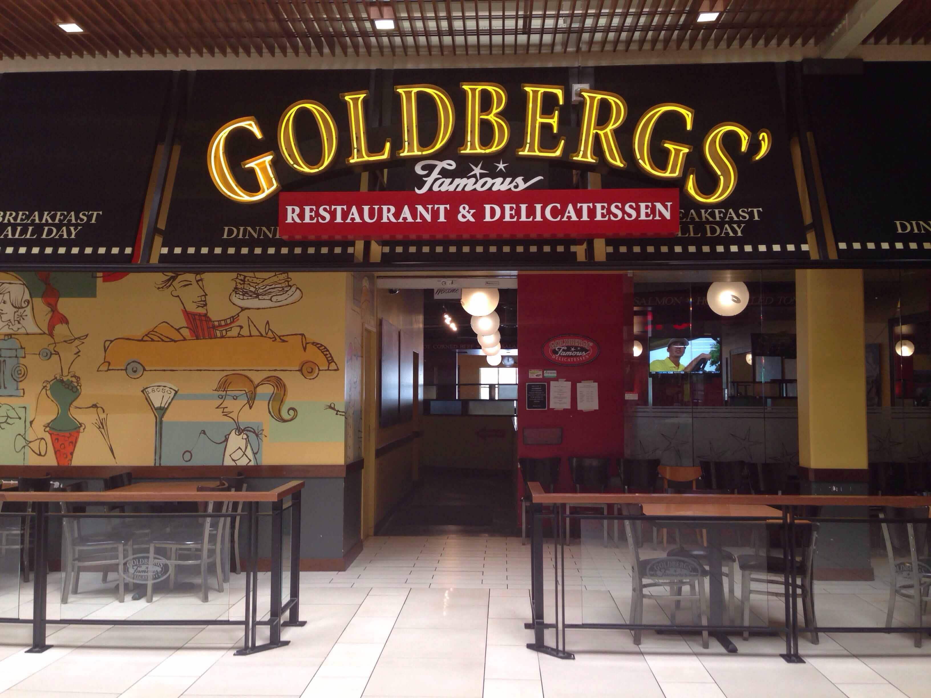 Menu Of Goldberg's Famous Deli, Bellevue, Bellevue