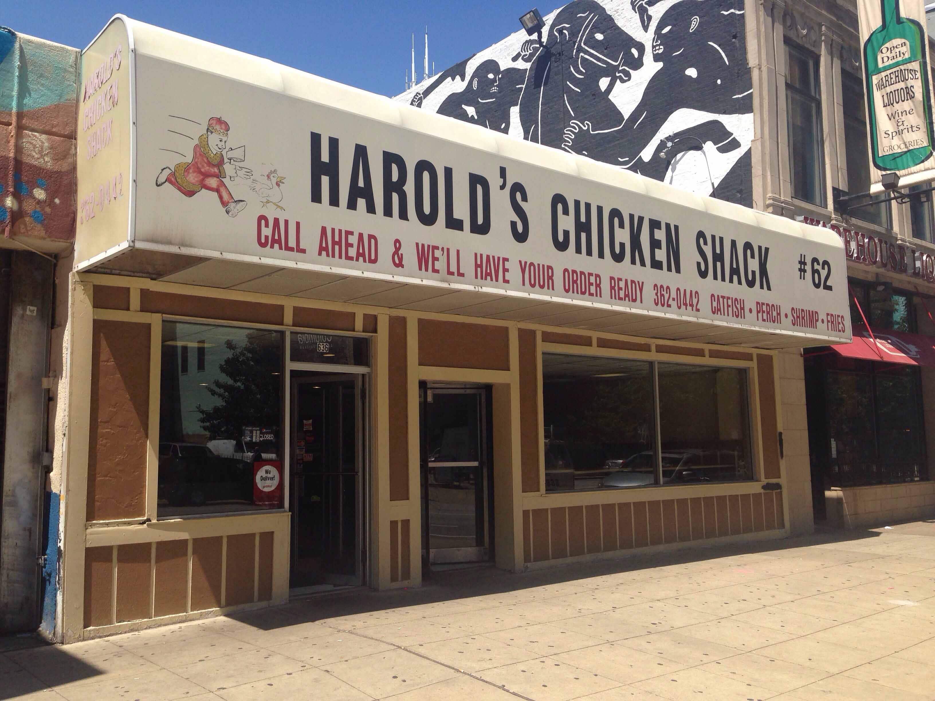 Menu of Harold's Chicken Shack, South Loop, Chicago