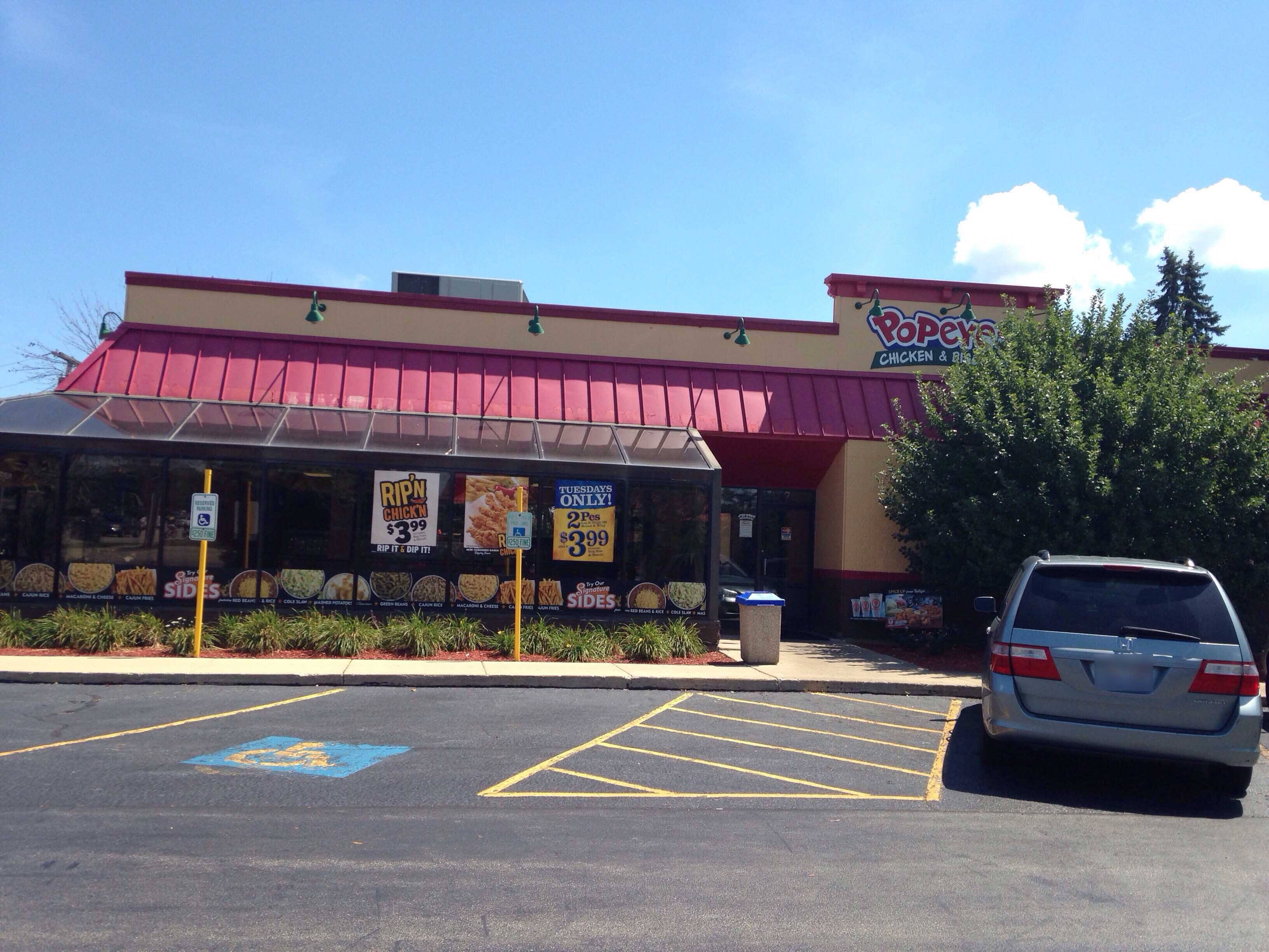 Menu of Popeyes, Arlington Hts, Chicago