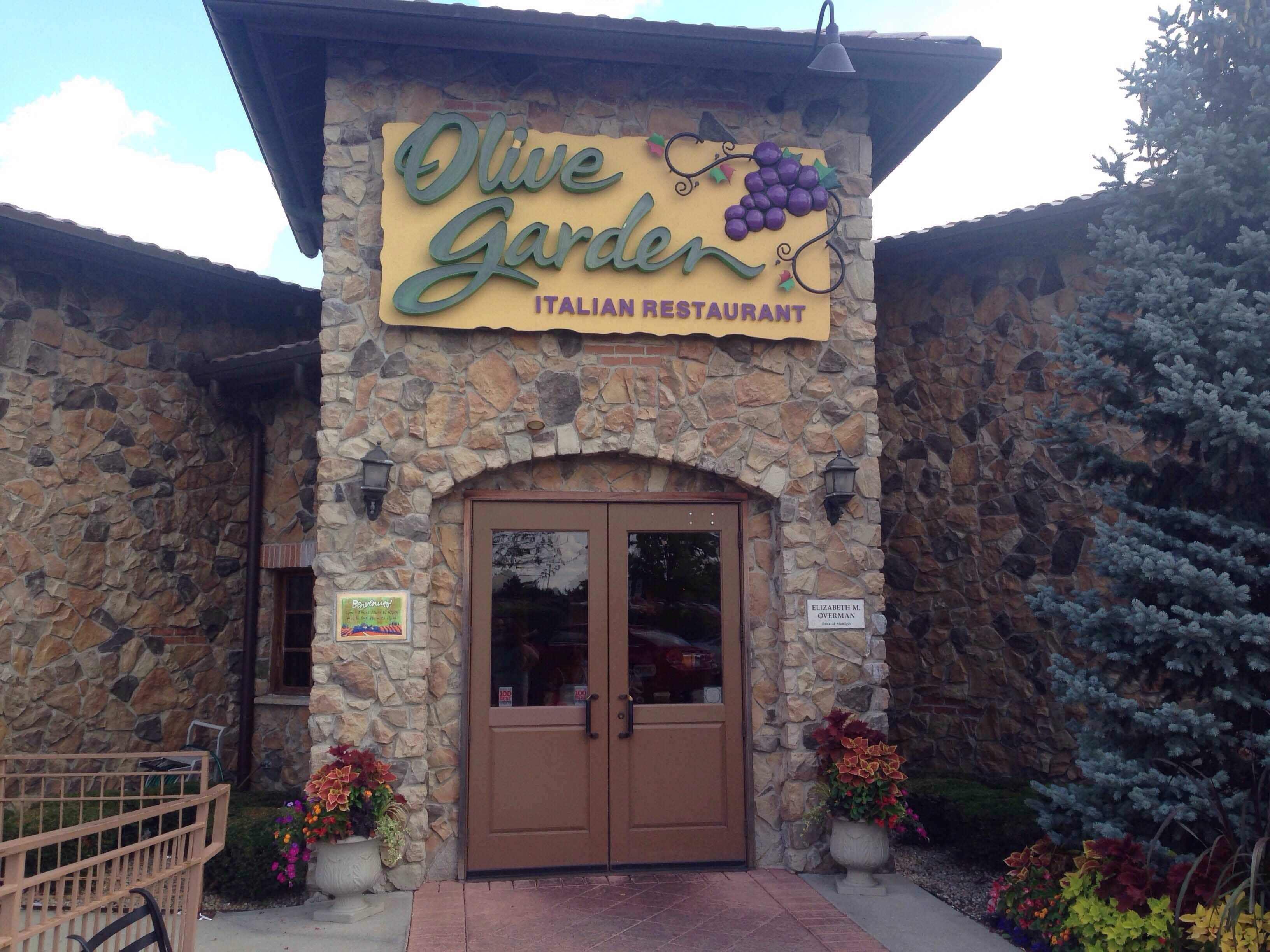 Olive Garden Italian Restaurant Menu