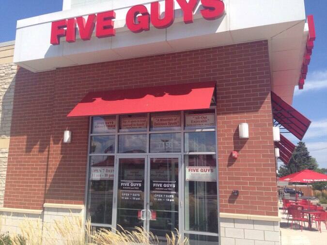 Five Guys Burgers and Fries, Berwyn, Chicago Urbanspoon/Zomato