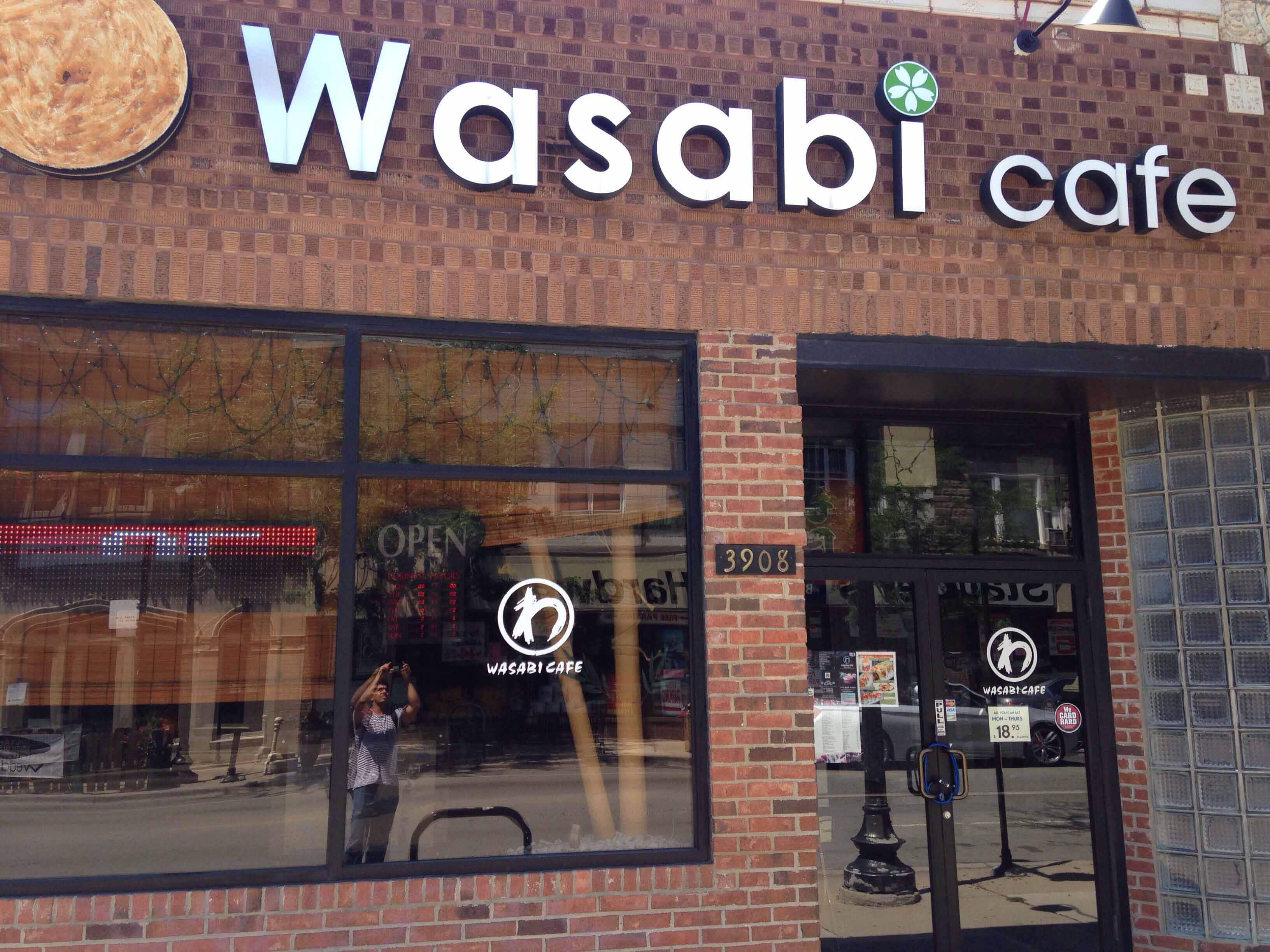 Menu of Wasabi Cafe, North Center, Chicago