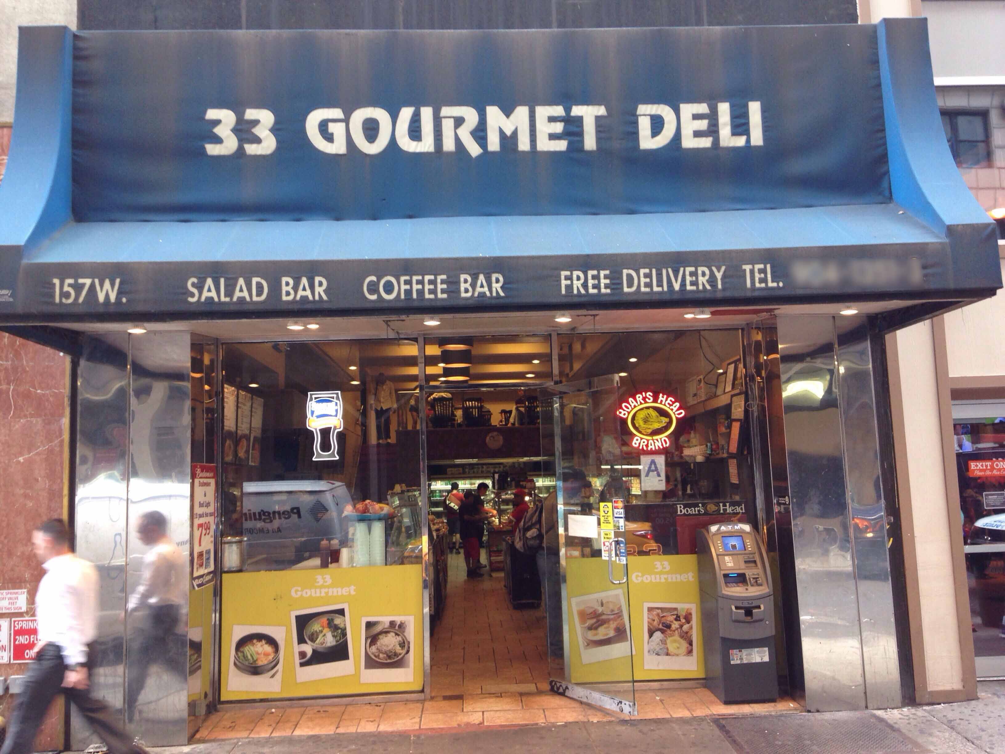 33 Gourmet Deli Menu, Menu for 33 Gourmet Deli, Chelsea, Manhattan, New