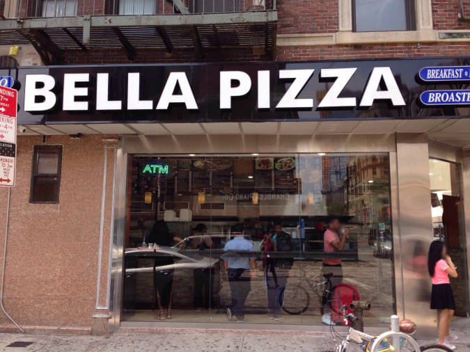 bella pizza just eat