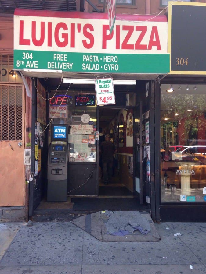 Luigi's Pizza, New York, New York City - Urbanspoon/Zomato