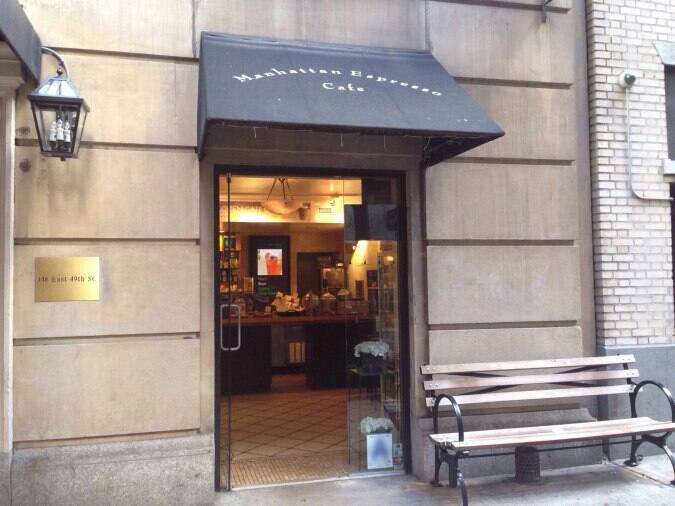 Manhattan Espresso Cafe Menu, Menu for Manhattan Espresso Cafe, Turtle Bay, New York City