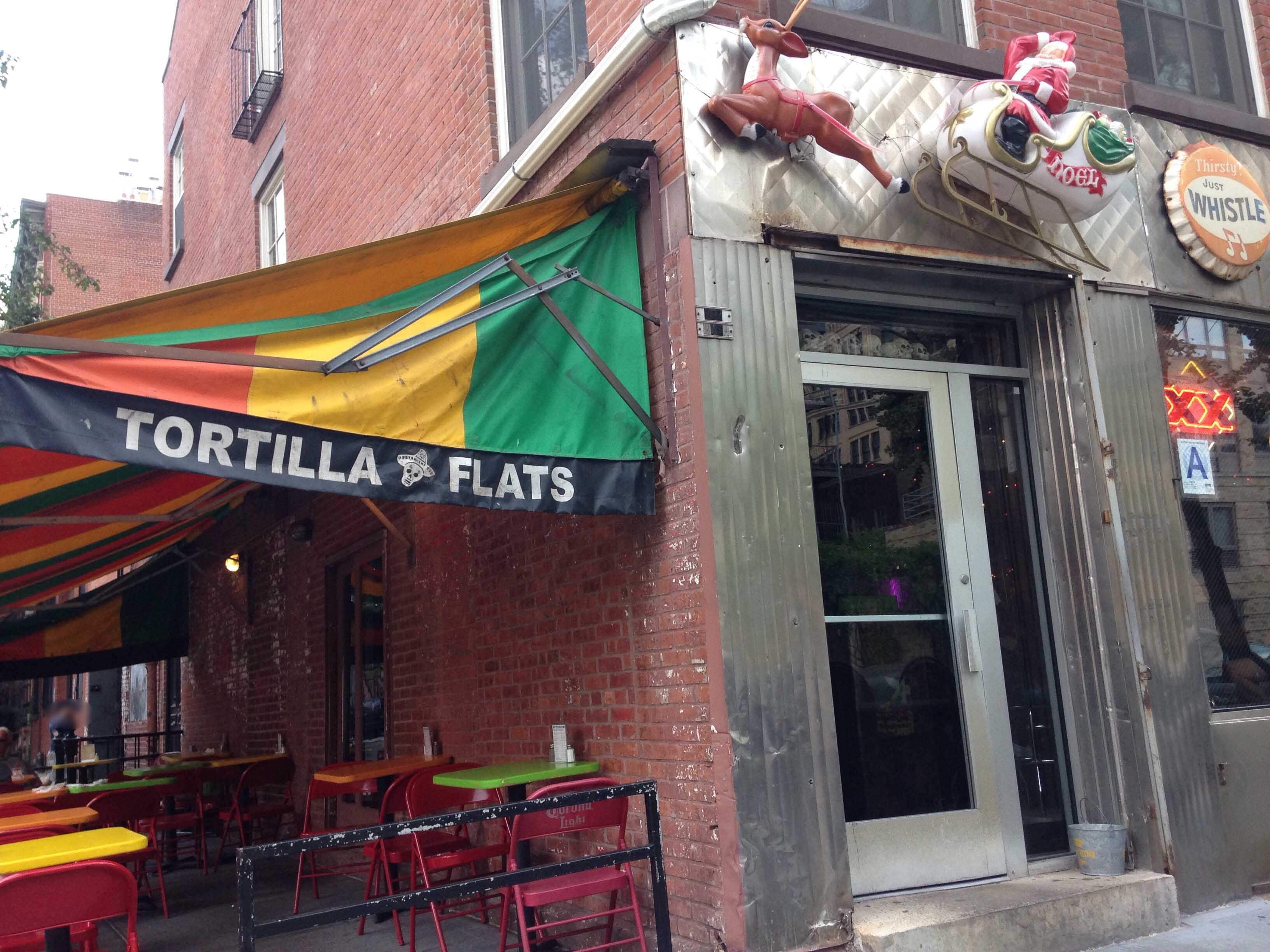 Tortilla Flats Menu, Menu for Tortilla Flats, West Village, New York City