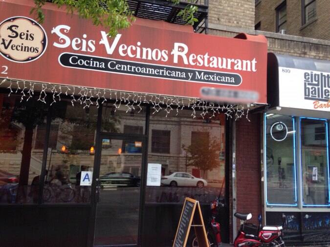 Seis Vecinos Restaurant, Bronx, New York City Urbanspoon/Zomato
