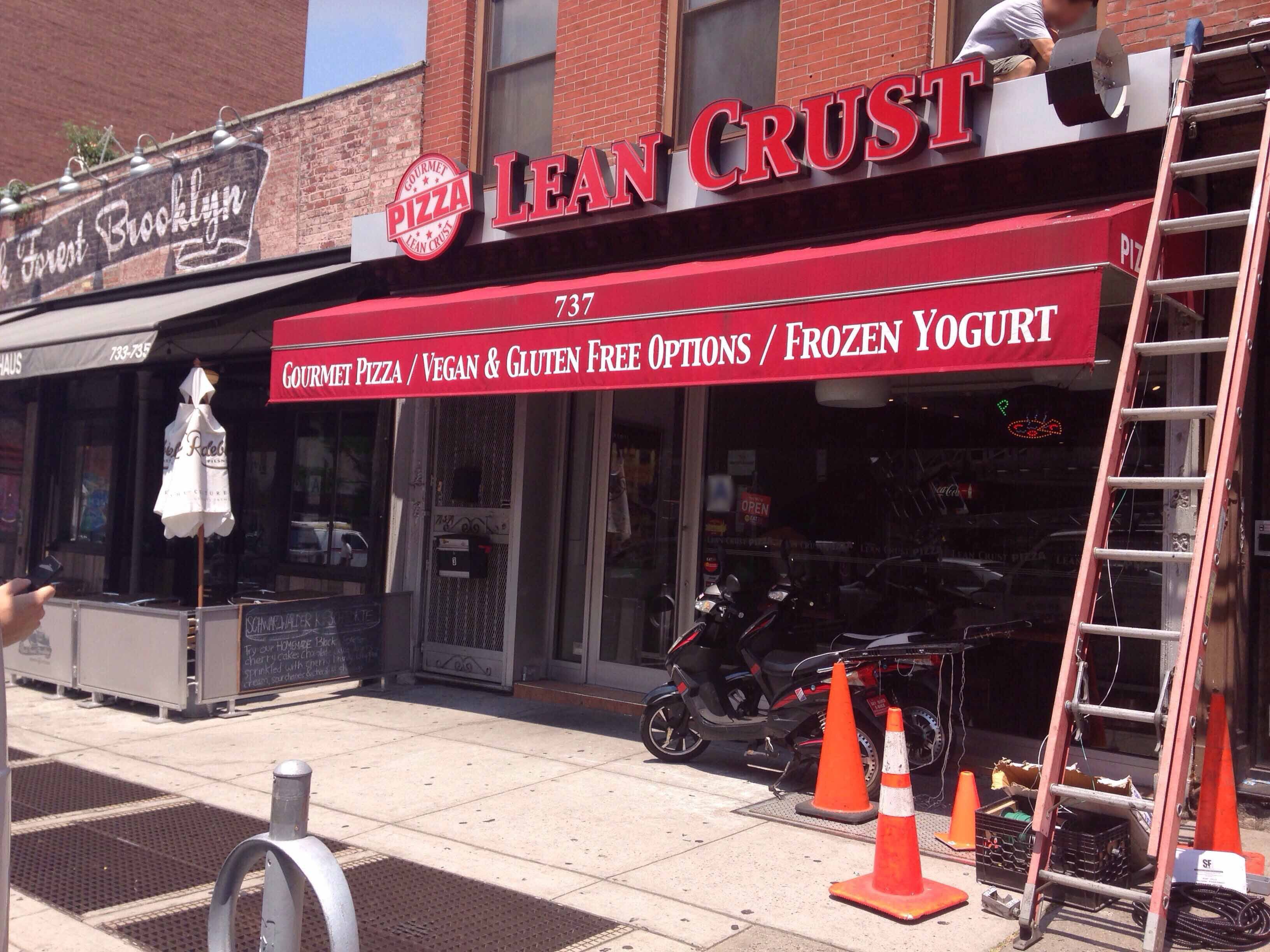 Lean Crust Menu, Menu for Lean Crust, Downtown Brooklyn, New York City