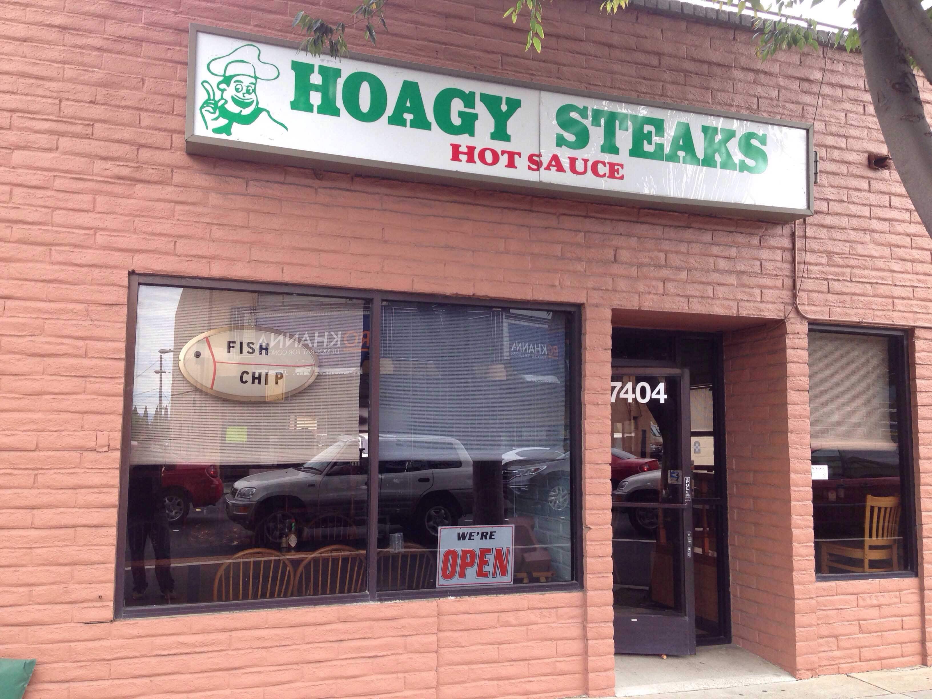 Menu of Hoagy Steaks, Fremont, Fremont