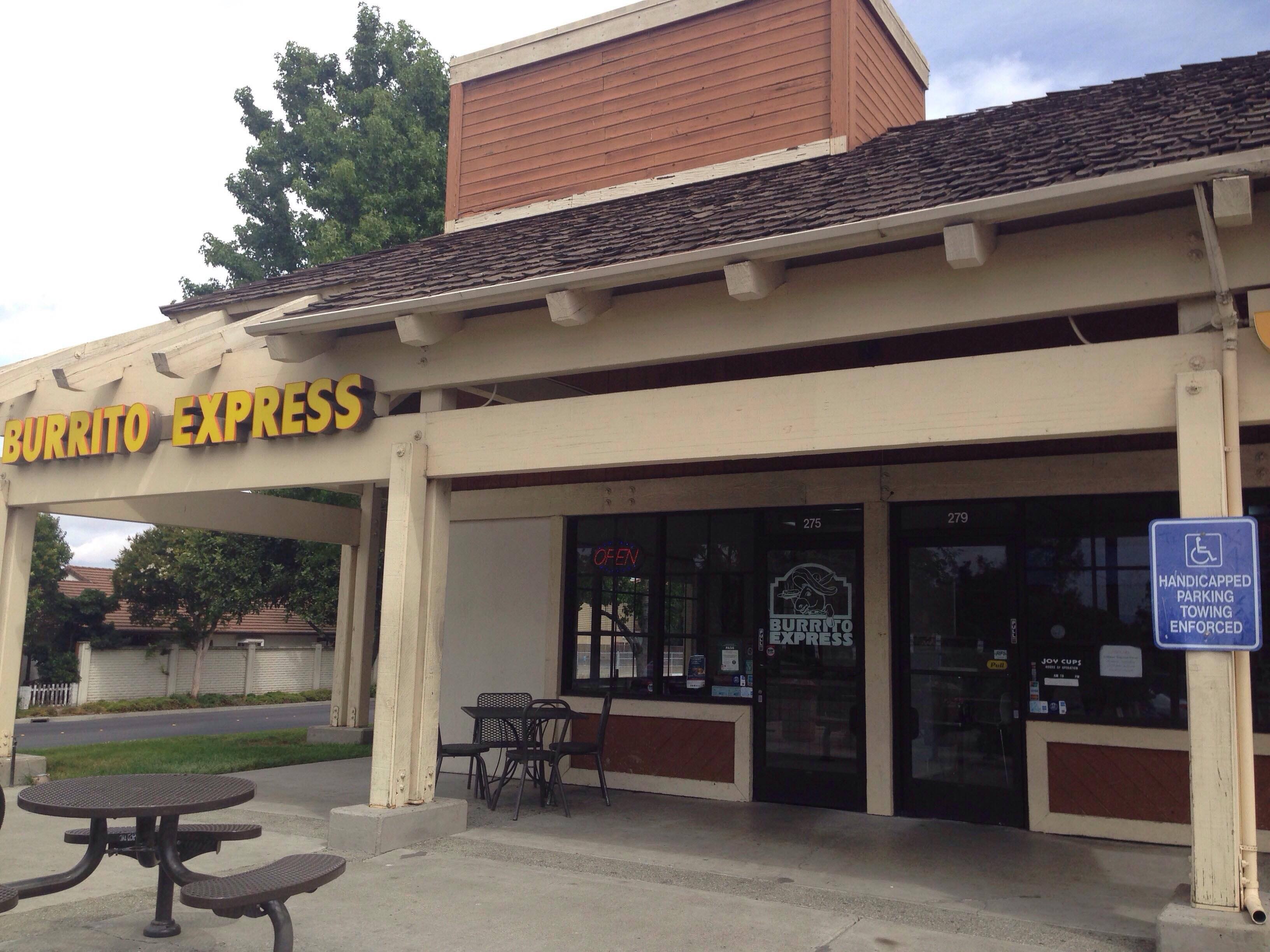 Menu of Burrito Express, Milpitas, Milpitas