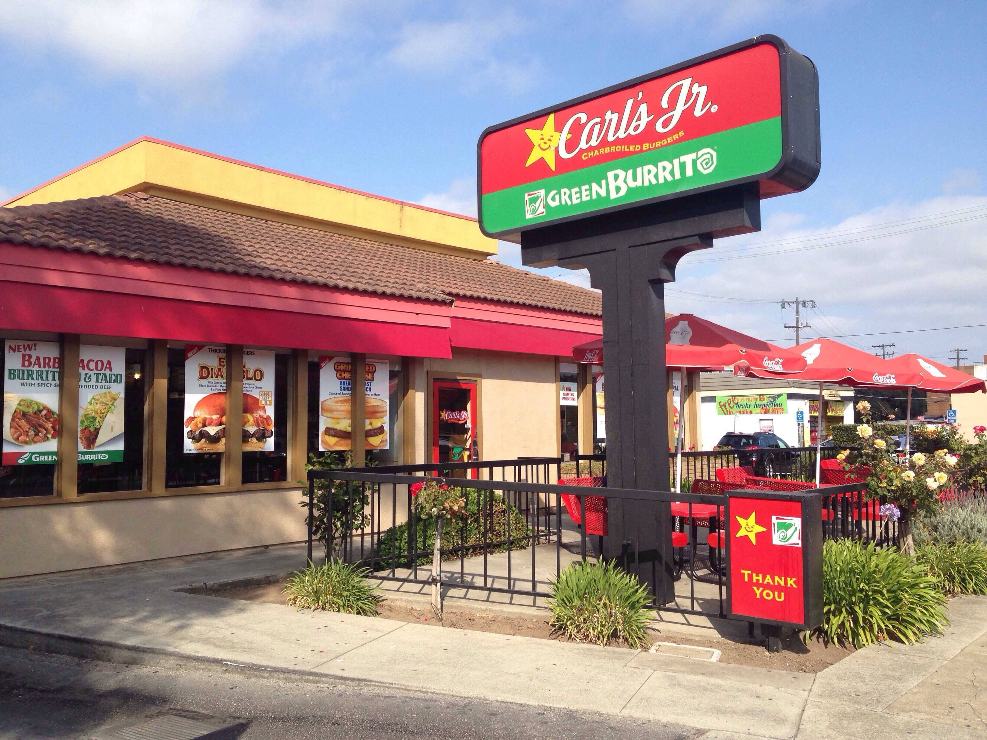 Carl's Jr. Menu, Menu for Carl's Jr., Redwood City, Redwood City