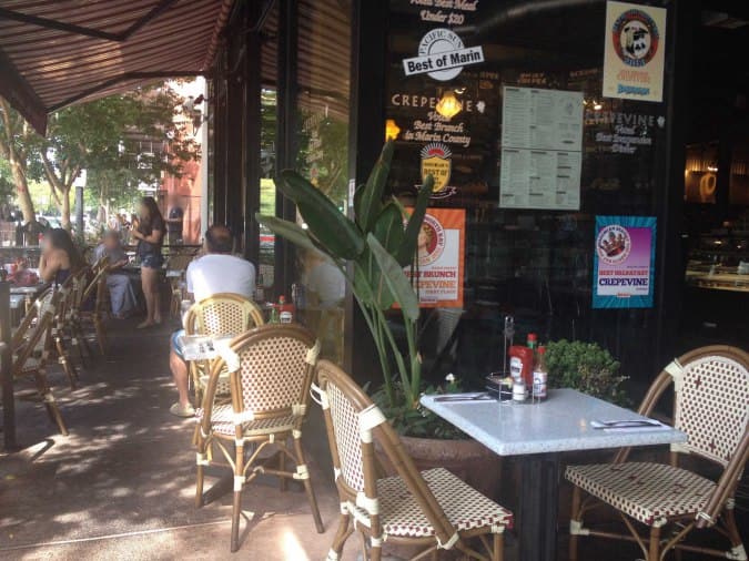 Crepevine Menu, Menu for Crepevine, San Rafael, San Rafael Urbanspoon