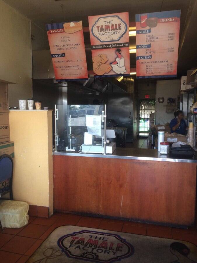 Tamale Factory Menu, Menu for Tamale Factory, East San Jose, San Jose