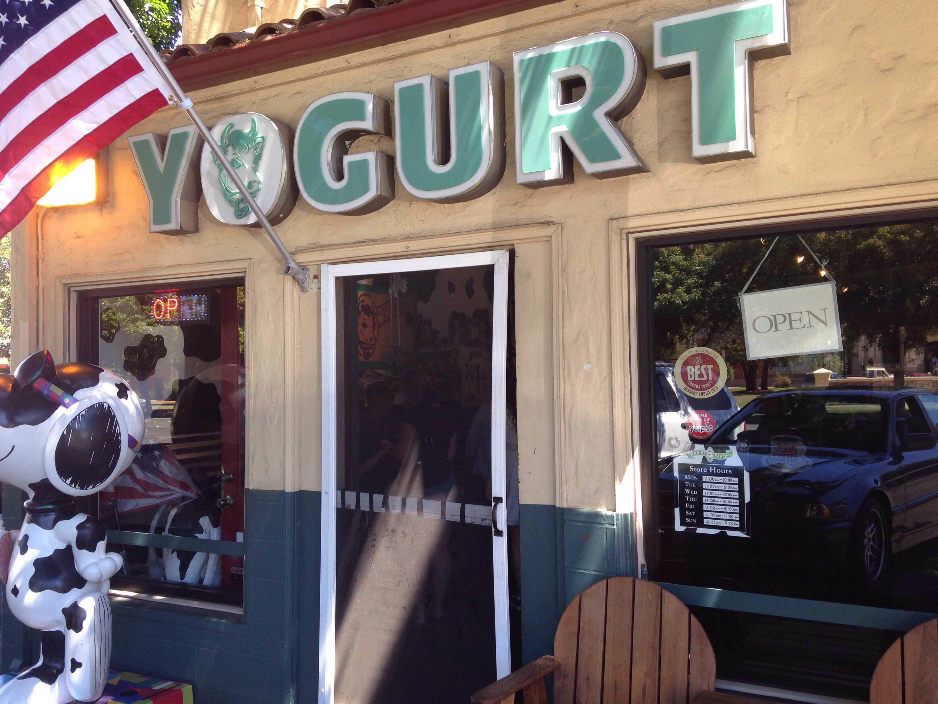 Yogurt Farms Menu, Menu for Yogurt Farms, Santa Rosa, Santa Rosa