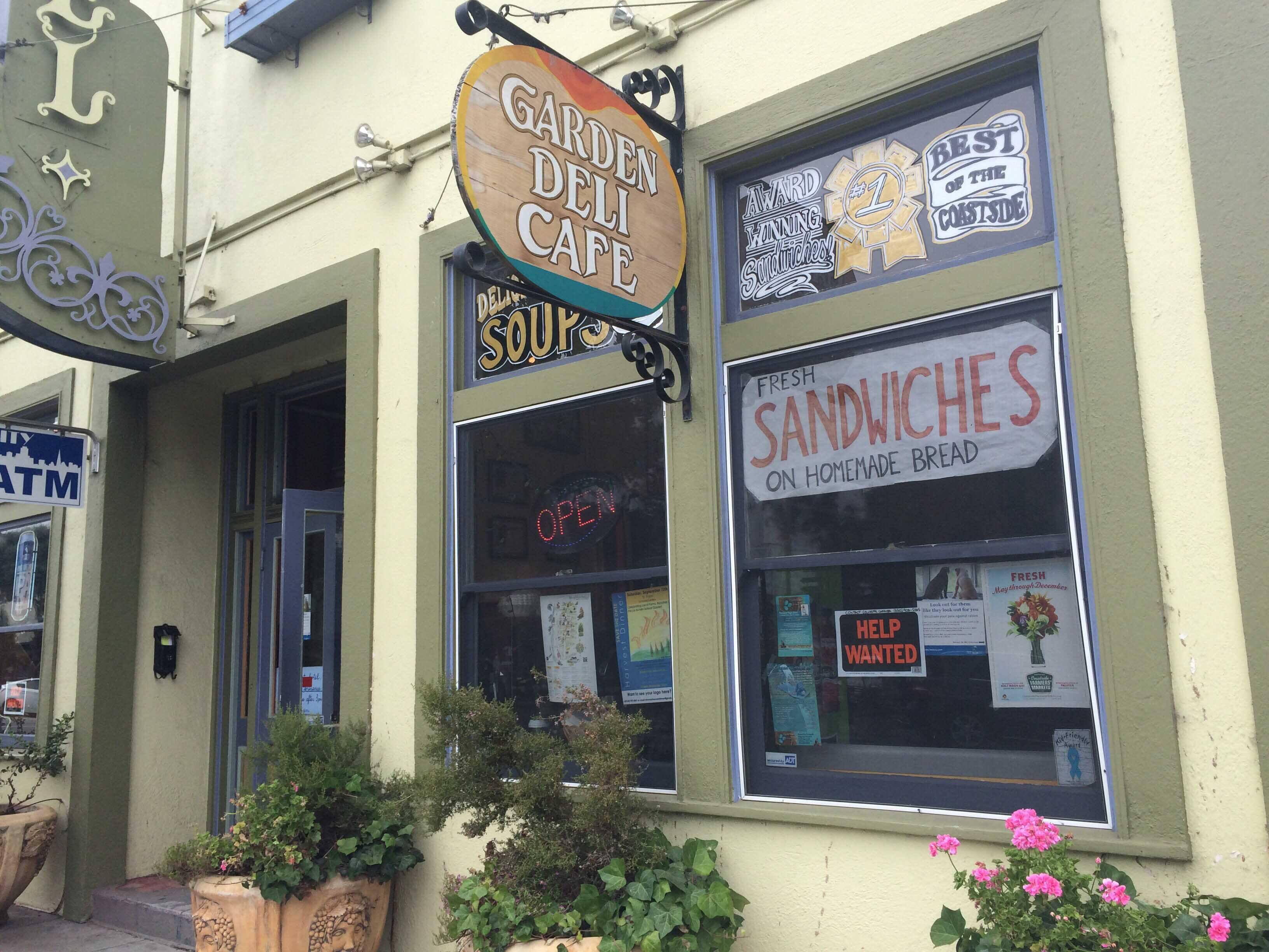 Menu of Garden Deli & Cafe, Half Moon Bay, Half Moon Bay