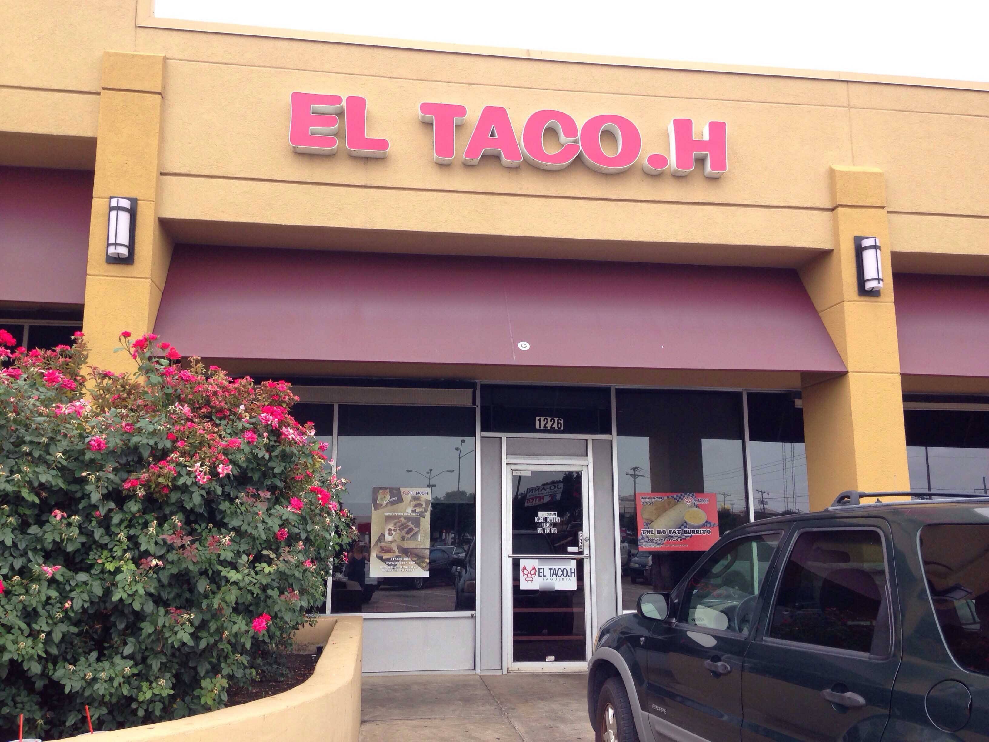 Menu of El Taco H, Grapevine, Grapevine