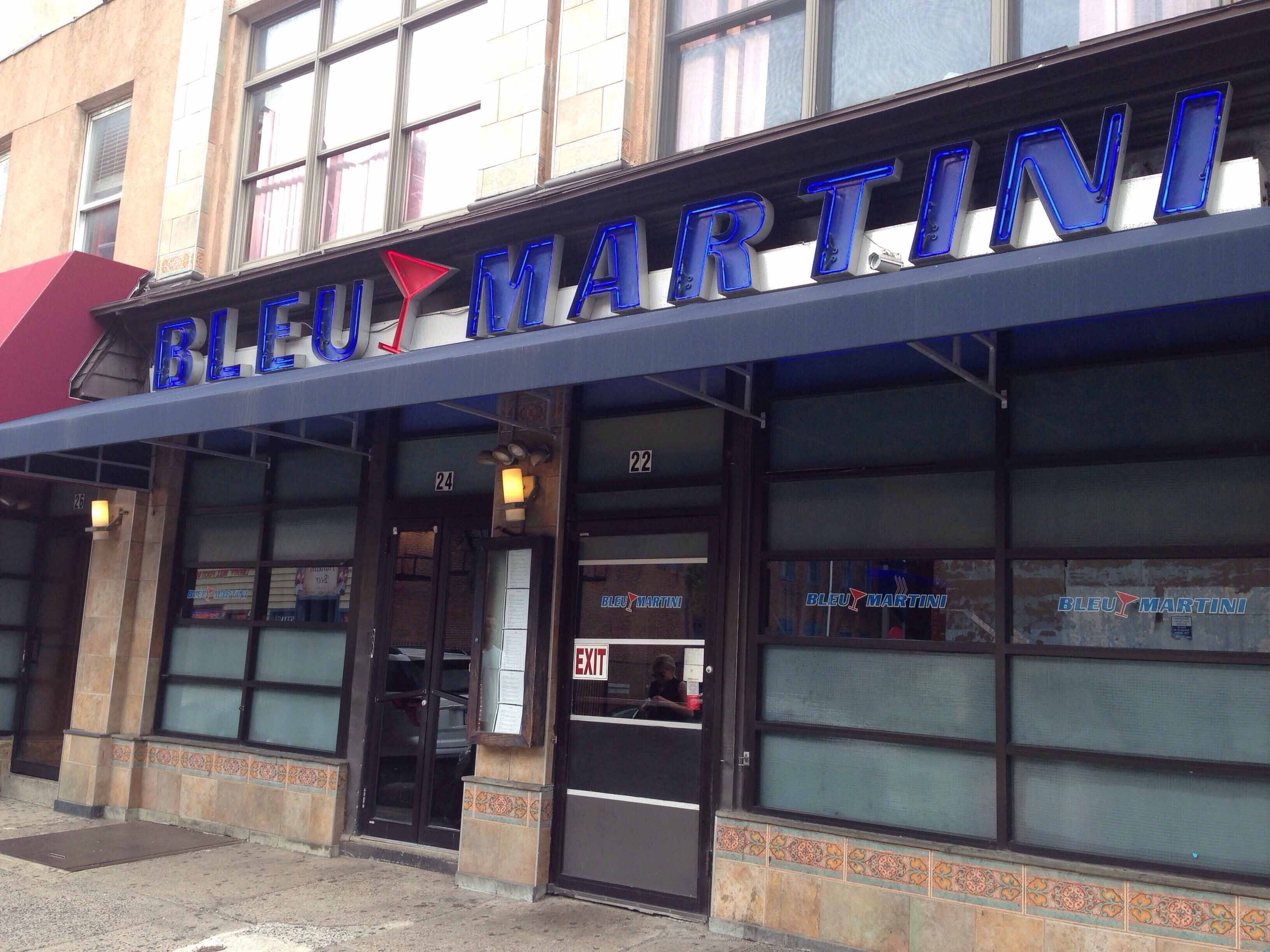 Menu of Bleu Martini, Old City, Philadelphia