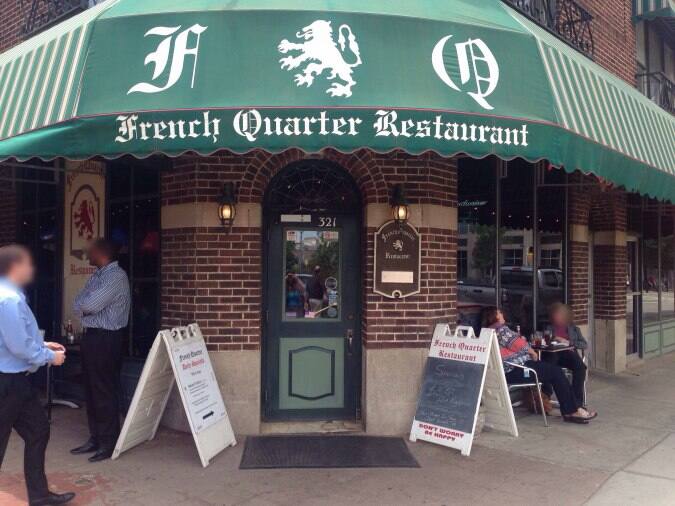 French Quarter Menu, Menu for French Quarter, Third Ward, Charlotte