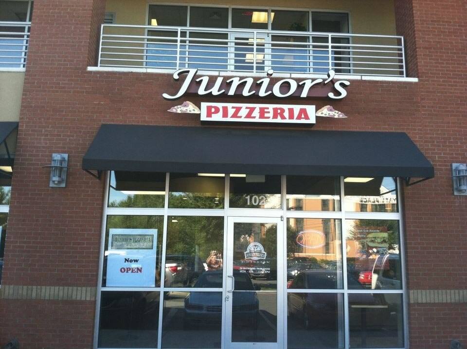 Menu of Junior's Pizzeria, Eagle Lake, Charlotte