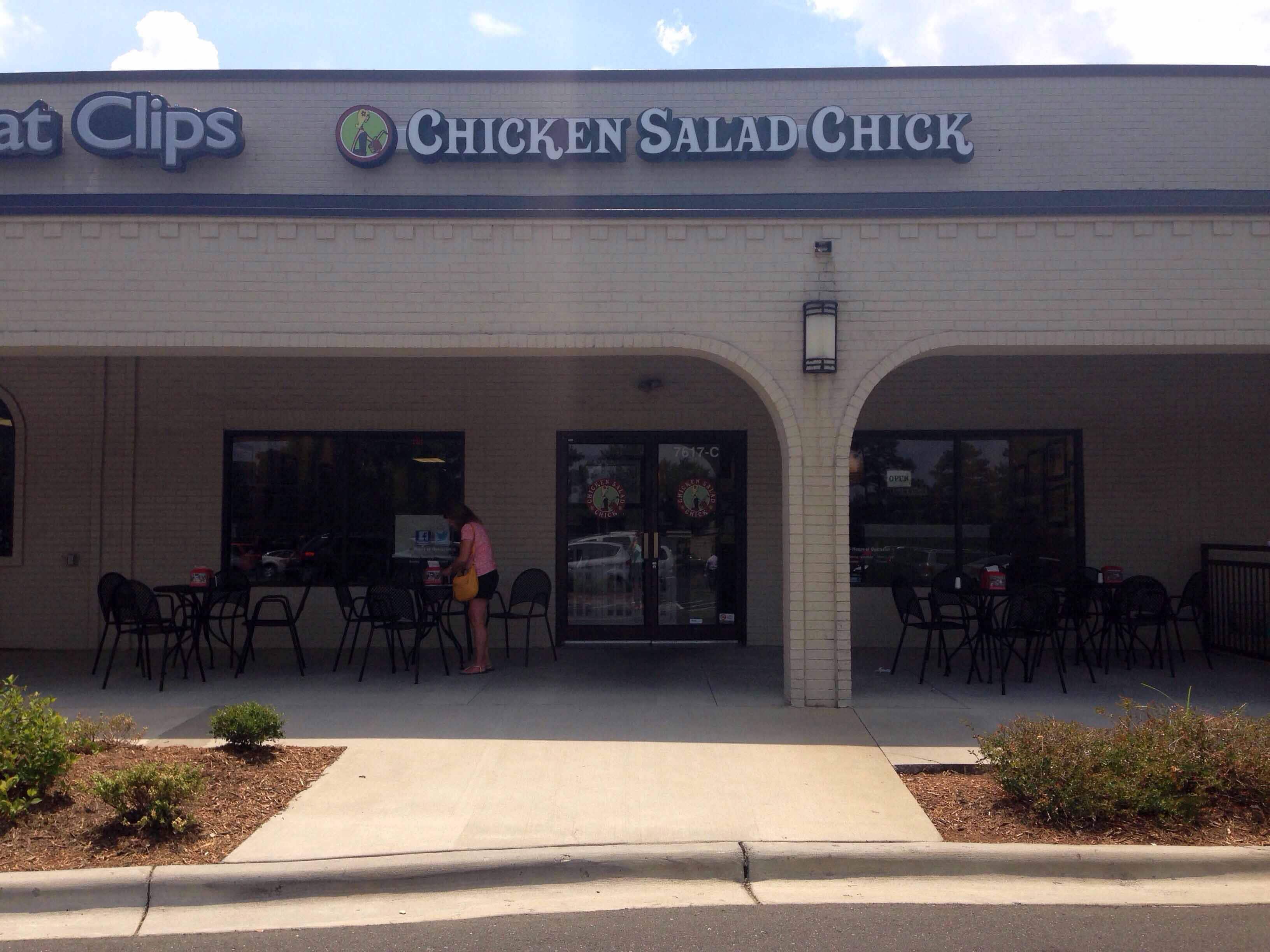 Menu of Chicken Salad Chick of Charlotte Pineville Matthews