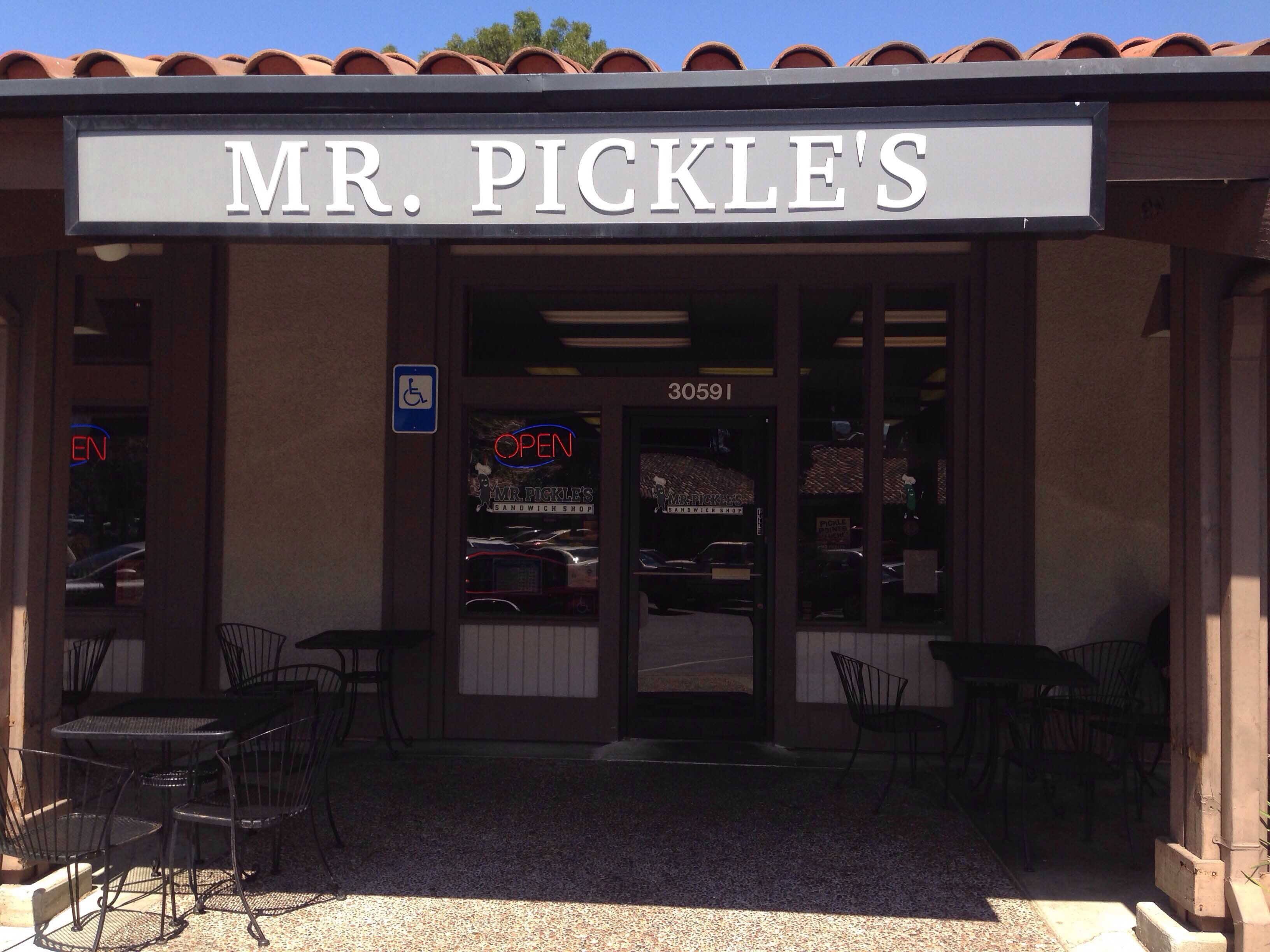 Menu of Mr. Pickle's, Pleasanton, Pleasanton